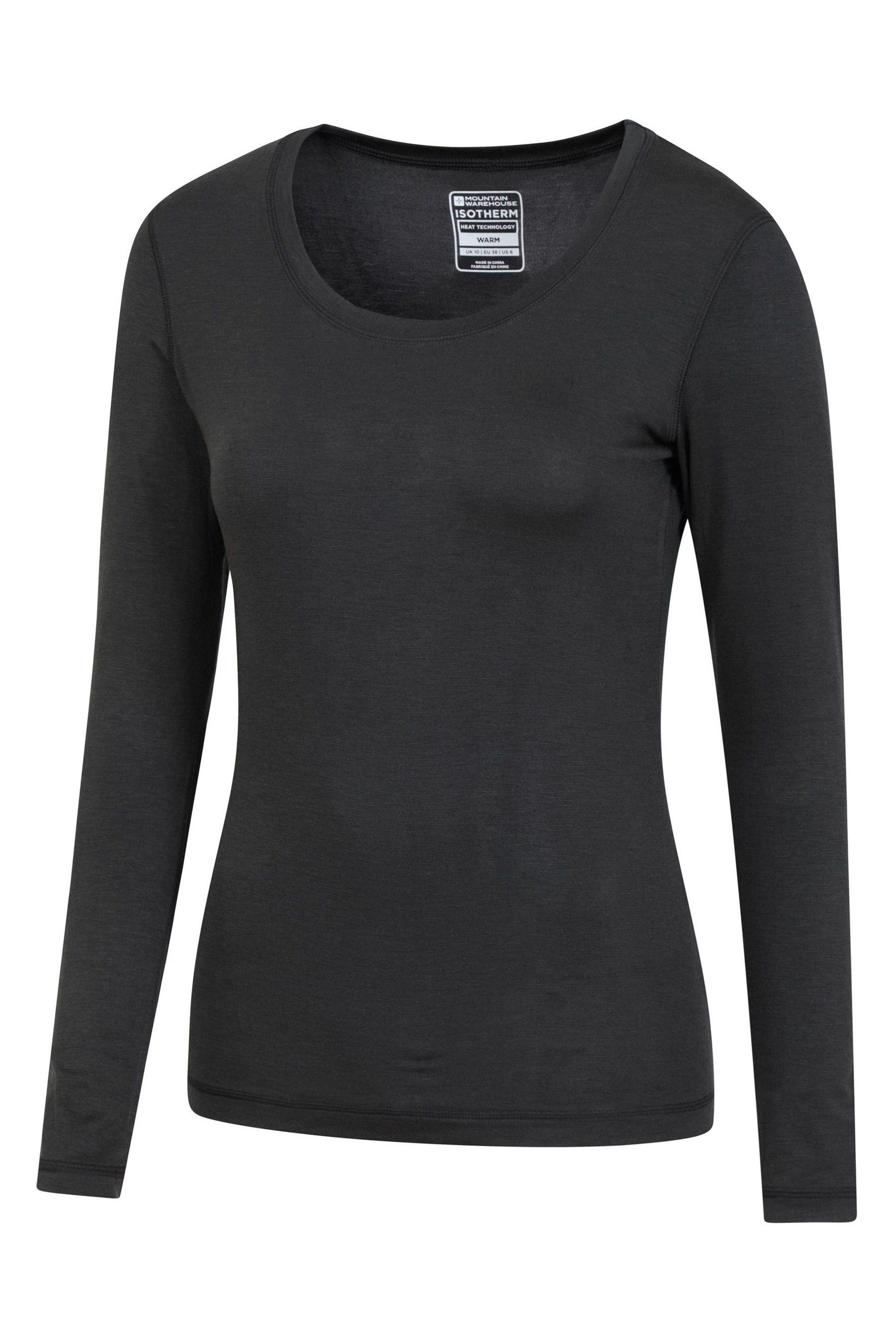 Buy Mountain Warehouse Black Keep The Heat Womens IsoTherm Thermal Top