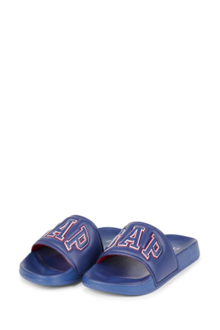 Gap Navy Blue Kids Austin Logo Sliders - Image 1 of 1