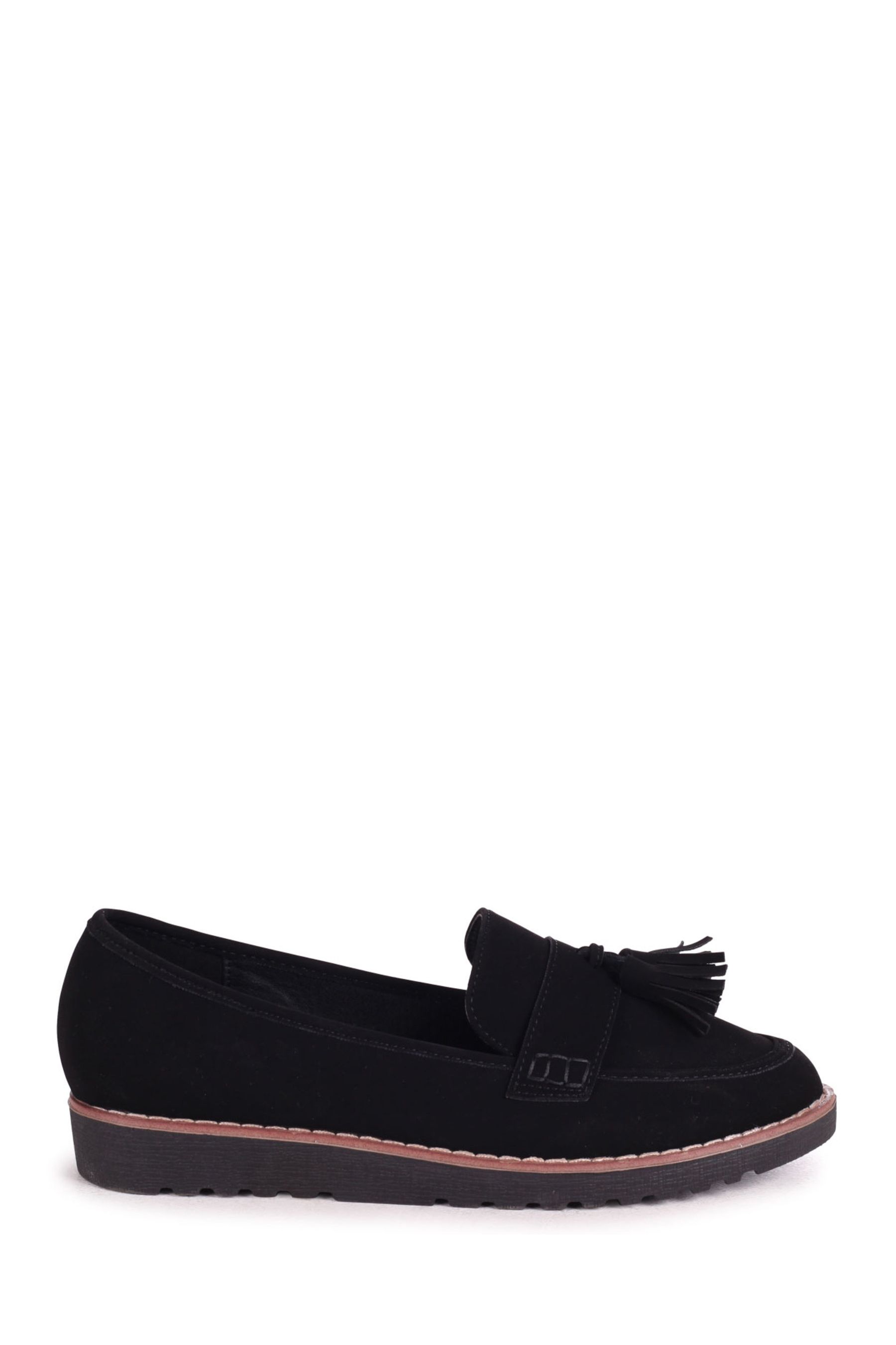 Buy Linzi Blue Samson SlipOns Loafers With Tassle Trim from the Next