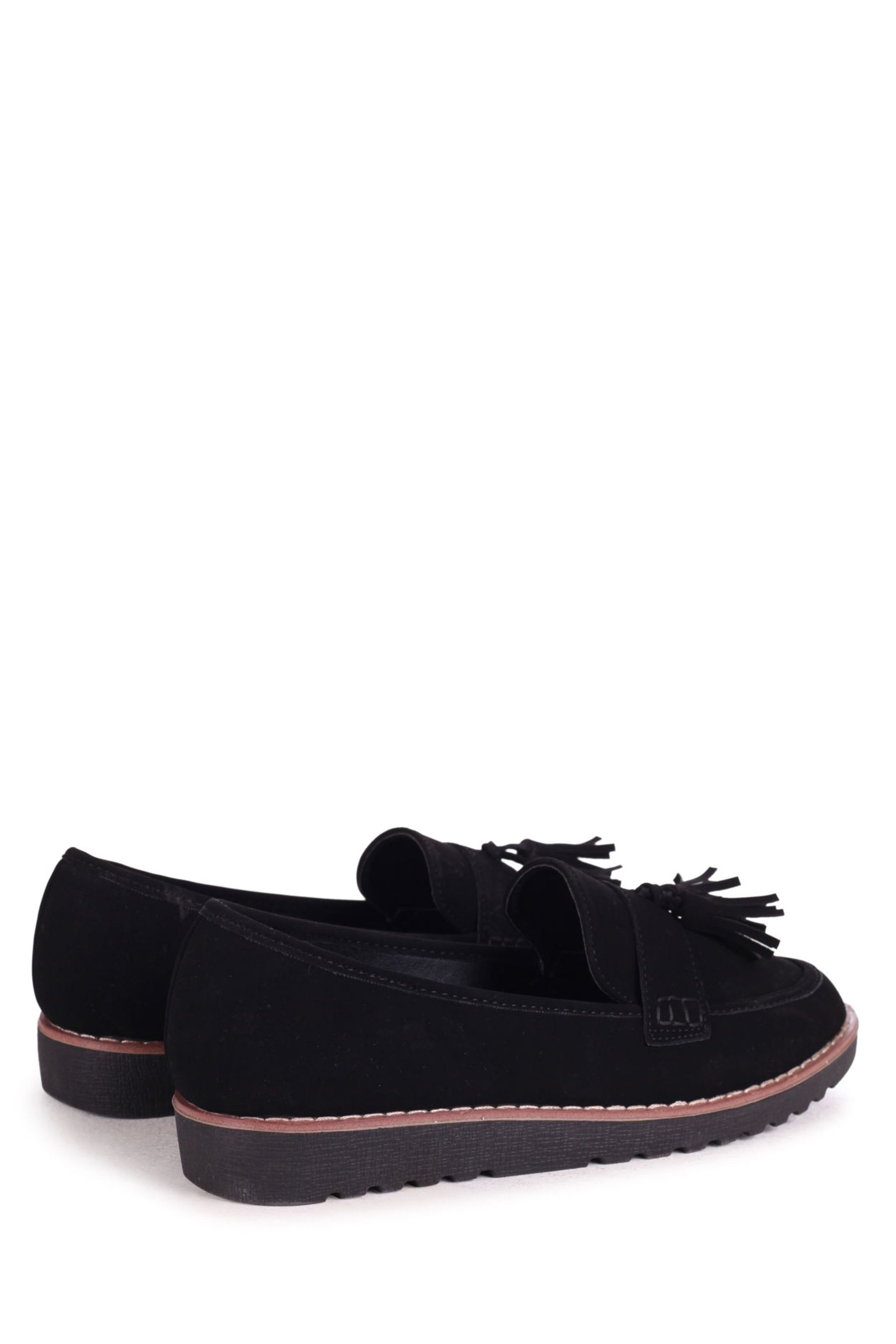 Buy Linzi Blue Samson SlipOns Loafers With Tassle Trim from the Next