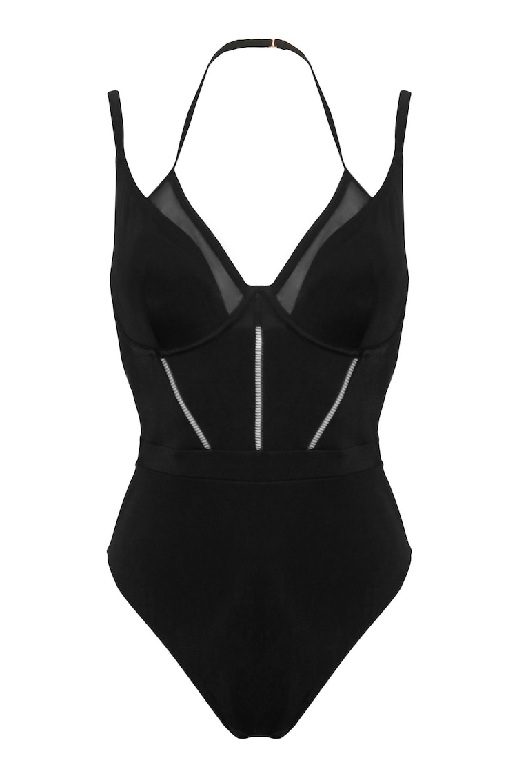 Negro - Bañador con aros y tirantes dobles Sydney de Pour Moi - Imagen 1 de 1 Negro - Bañador con aros y tirantes dobles Sydney de Pour Moi - Imagen 1 de 1