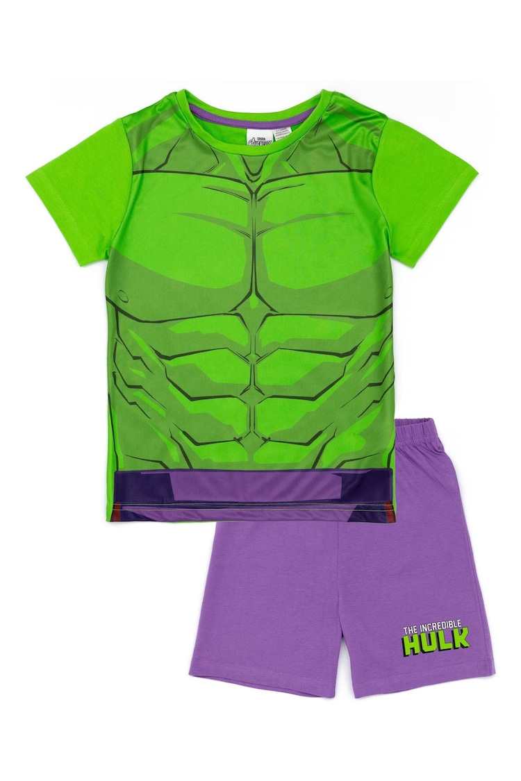 Vanilla Underground Green Boys Licensing Short 100% Cotton Pyjamas - Image 1 of 1