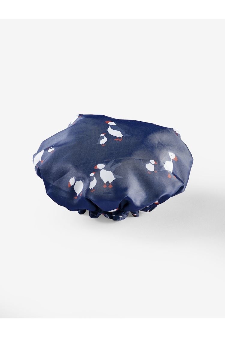 Blue Puffin Shower Cap - Image 1 of 1
