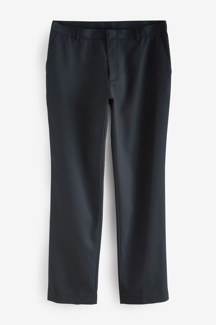 Marineblau/blau - Reguläre Passform - Elegante Hose ohne Bundfalte - Image 1 of 1