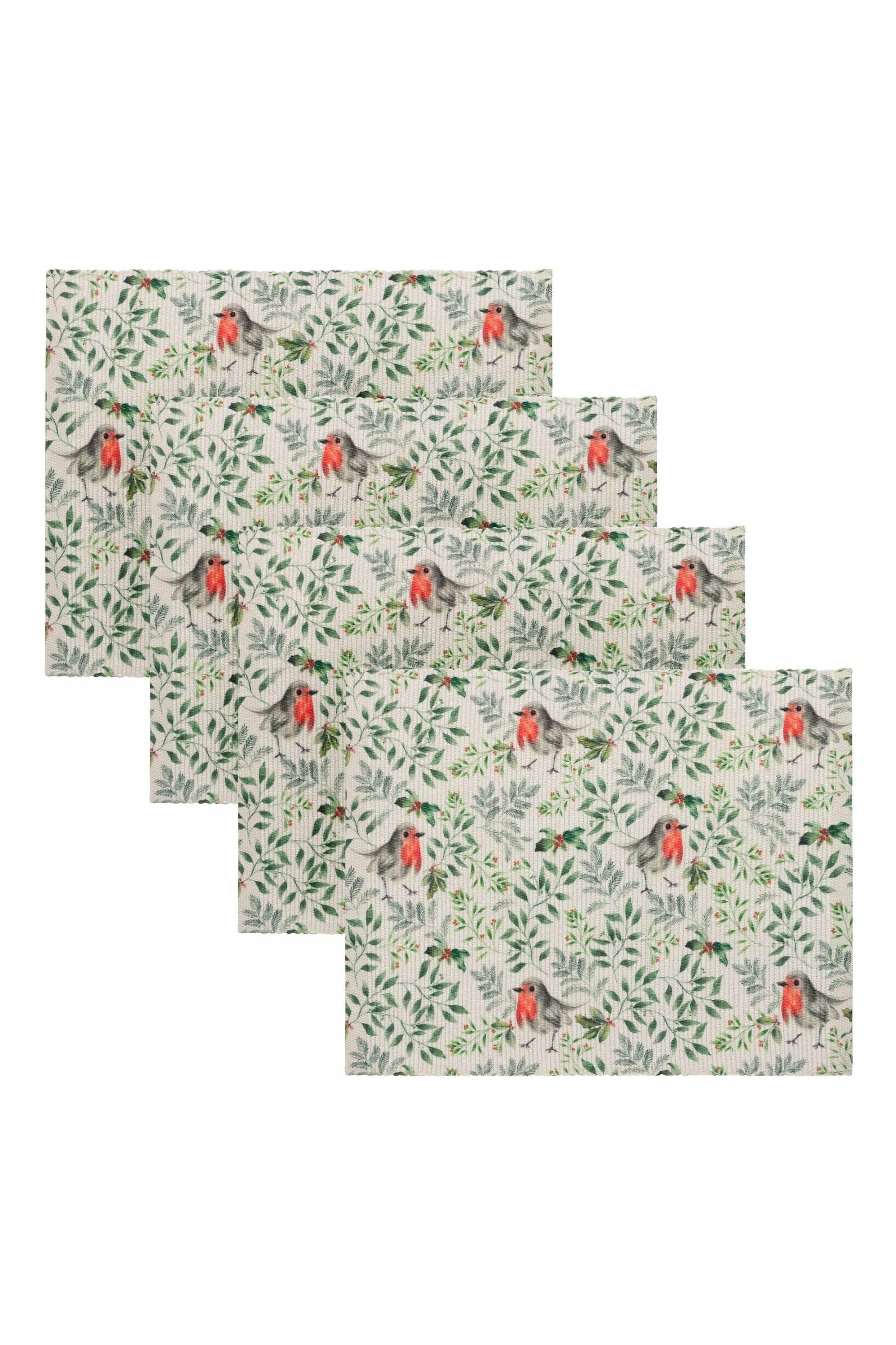 Buy Evans Lichfield Set of 4 Green Robin Table Placemats from the Next