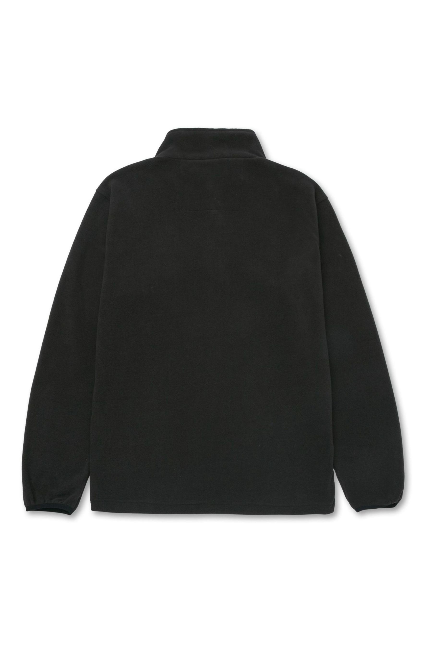 Buy Caterpillar Microfleece Quarter Zip Black Fleece from the Next UK ...