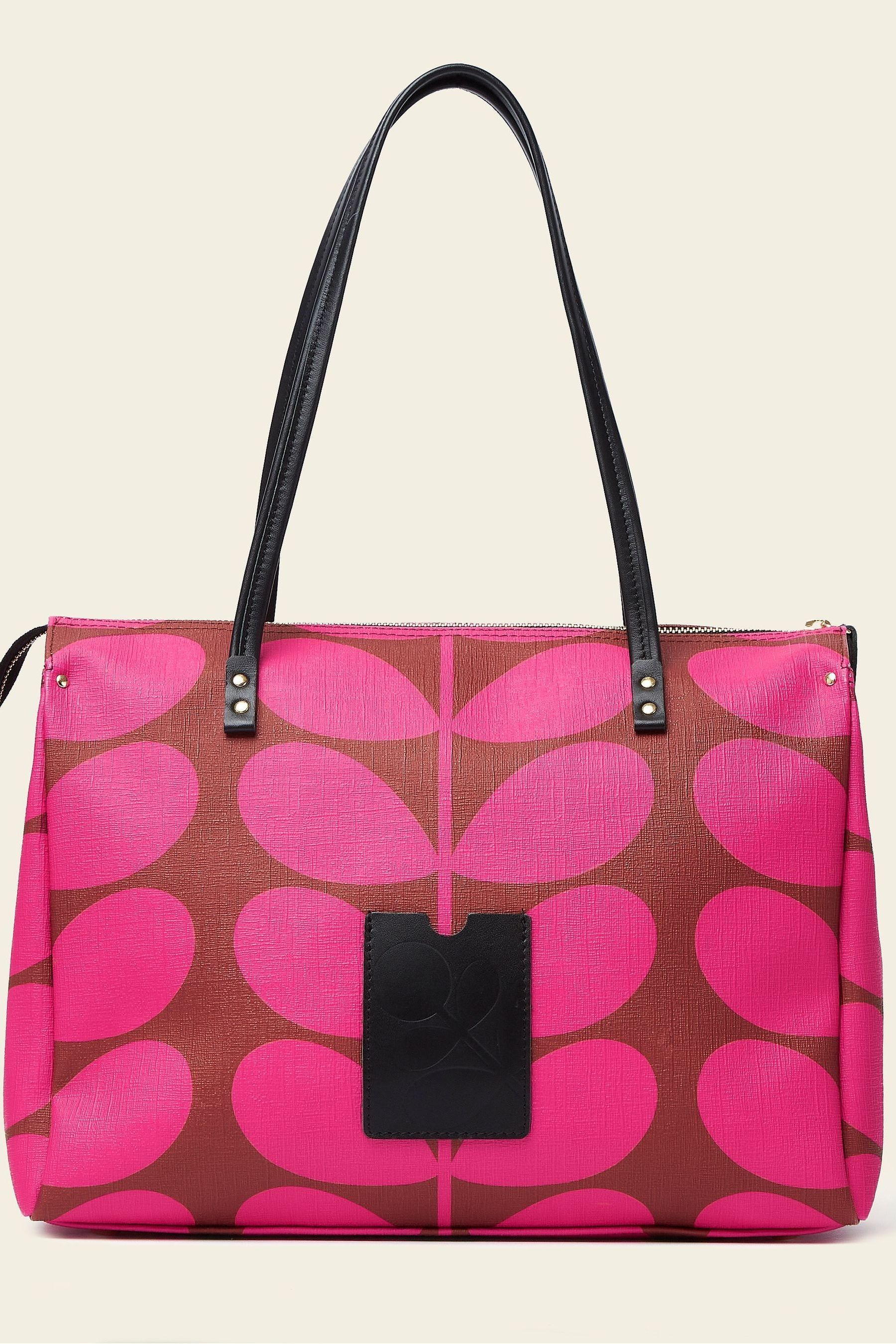 Buy Orla Kiely Pink Watson Tote Bag from the Next UK online shop
