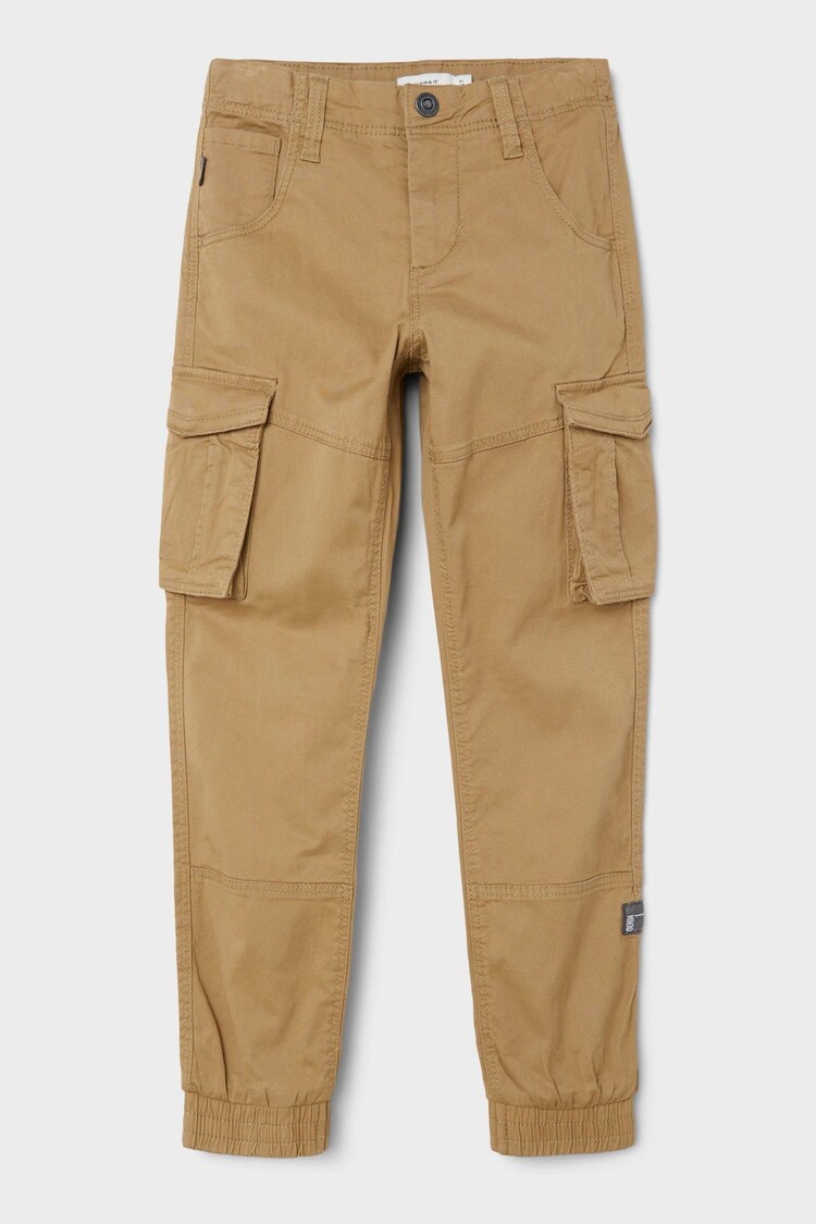 Name It Natural Boys Cargo Trousers - Image 1 of 1