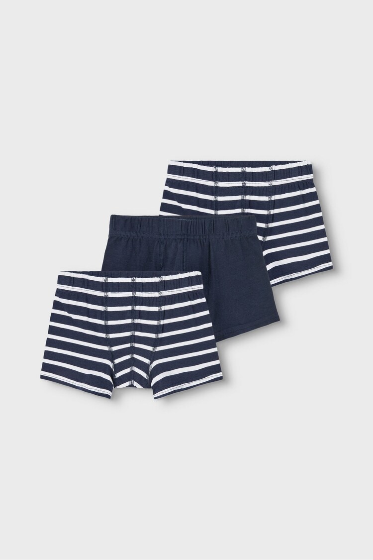 Name It Blue Boxers 3 Pack - Image 1 of 1
