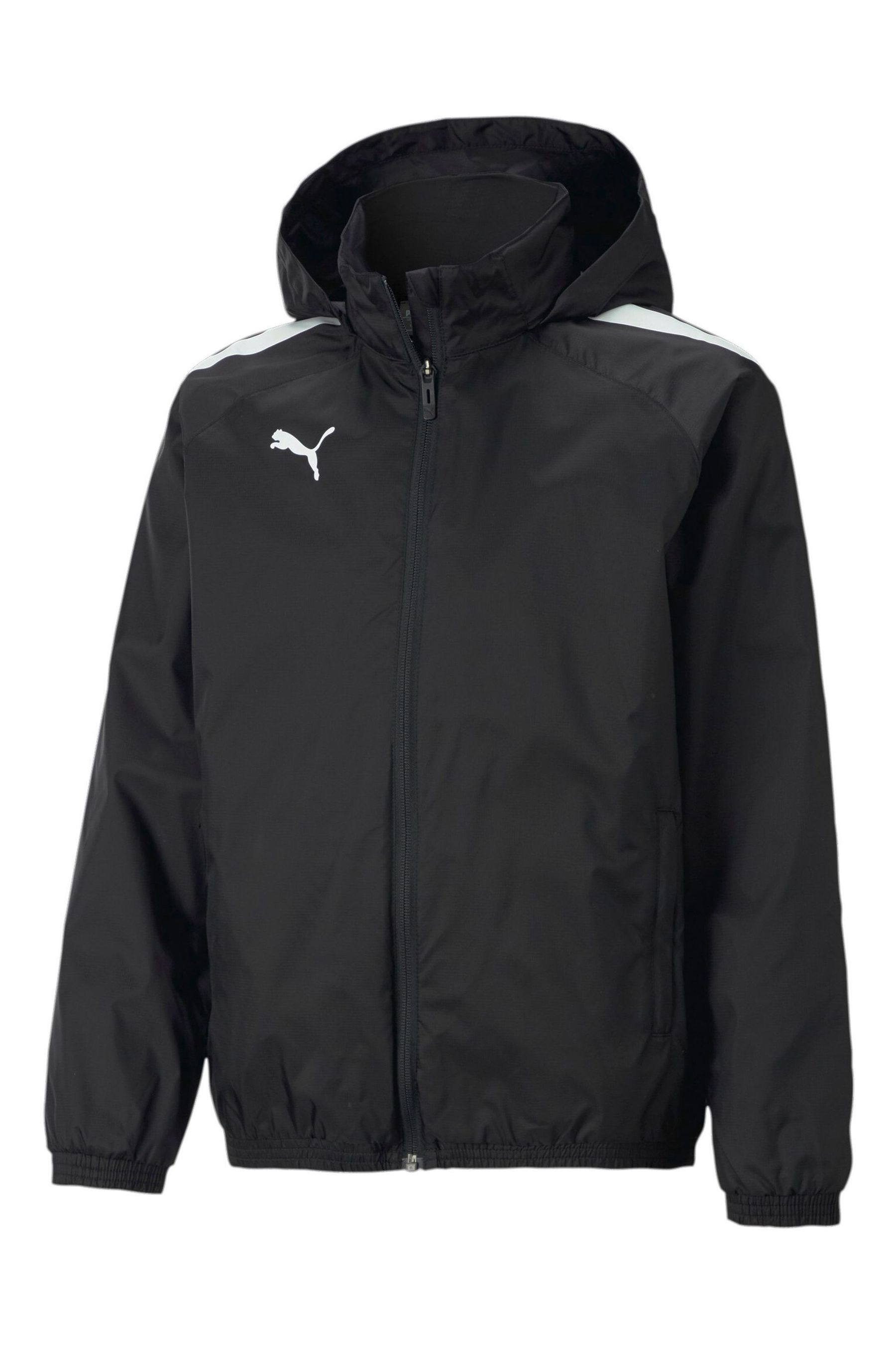 Buy Puma Black teamLIGA AllWeather Youth Football Jacket from the Next