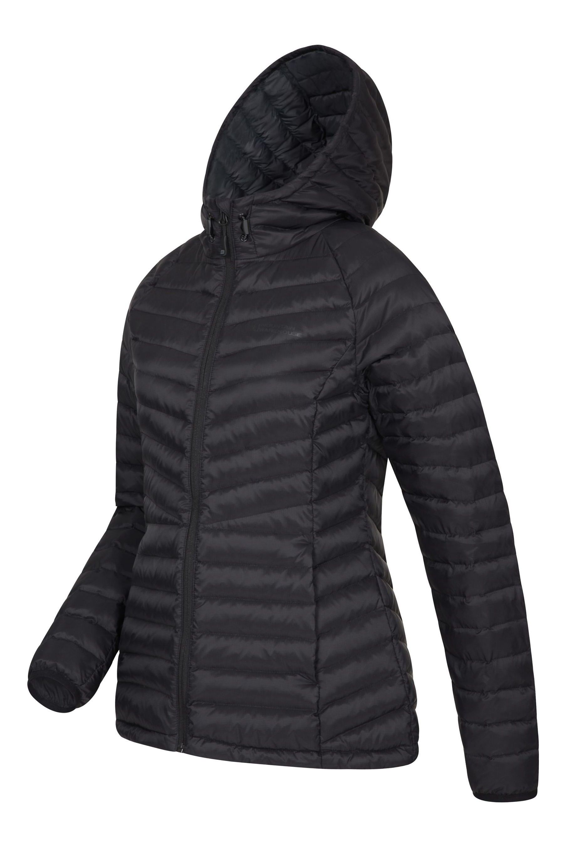 Buy Mountain Warehouse Black Skyline Womens Hydrophobic Down Jacket ...