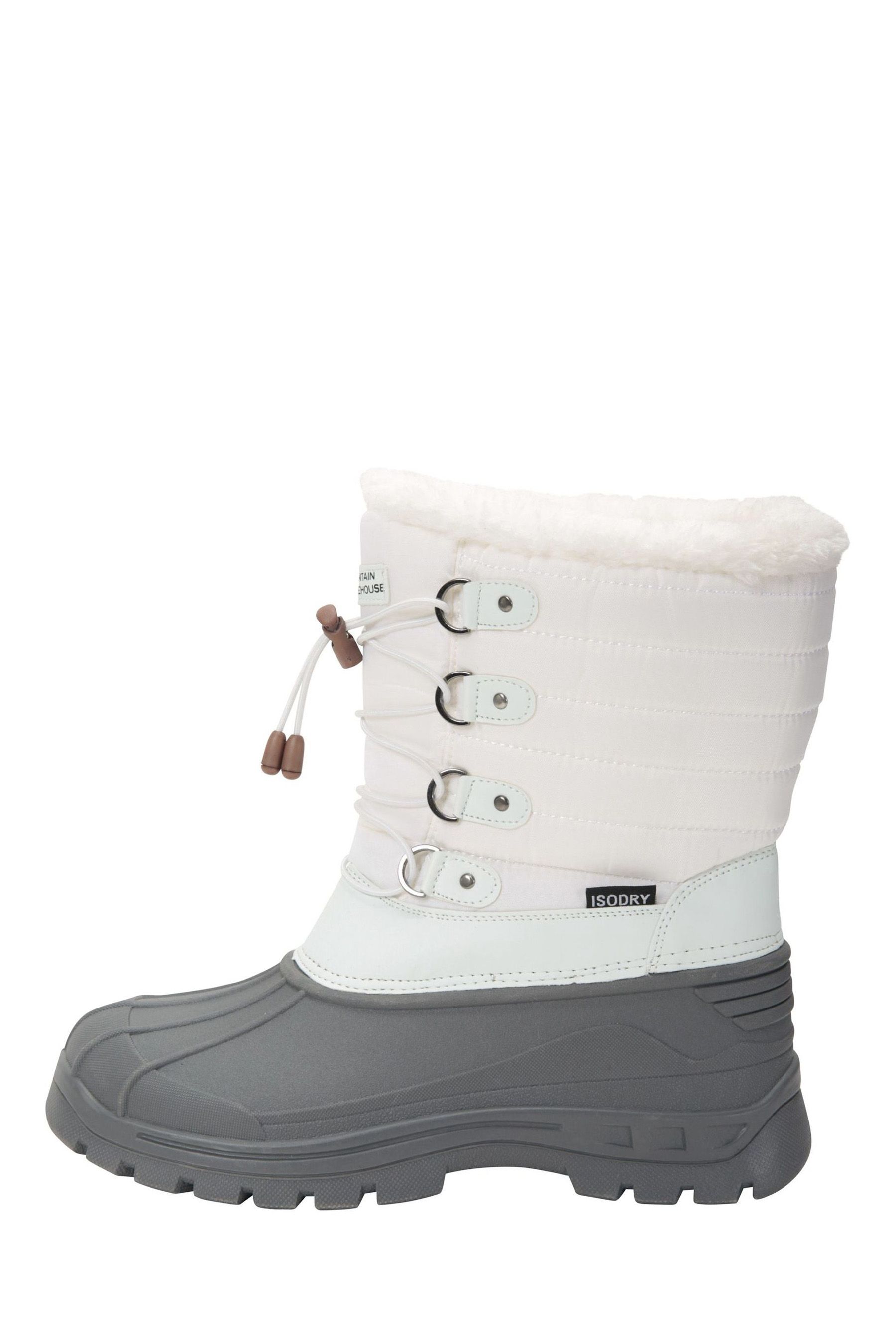 Buy Mountain Warehouse White Whistler Womens Snow Walking Boots from ...