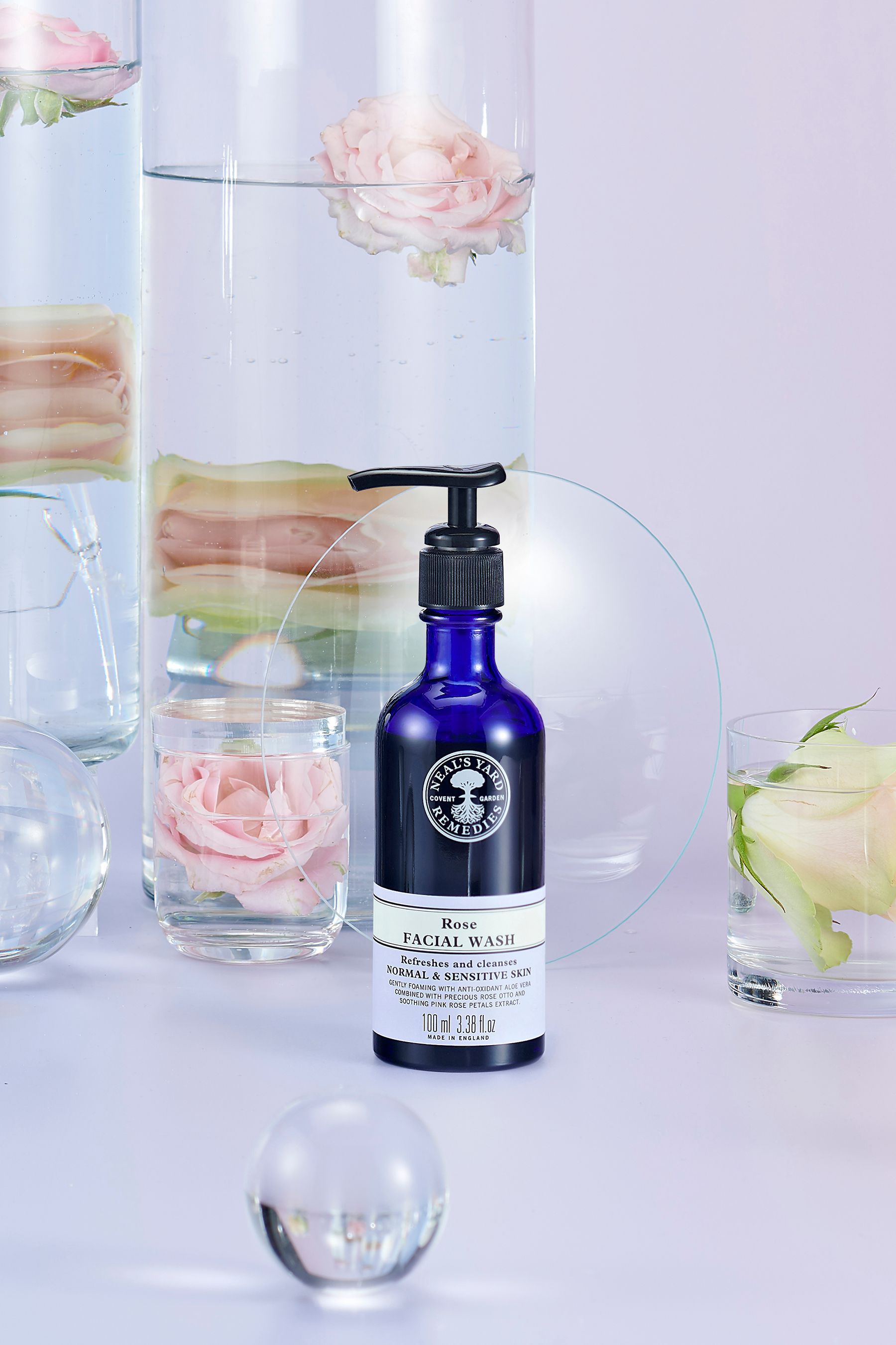 Buy Neals Yard Remedies Rose Facial Wash 100ml from the Next UK online shop