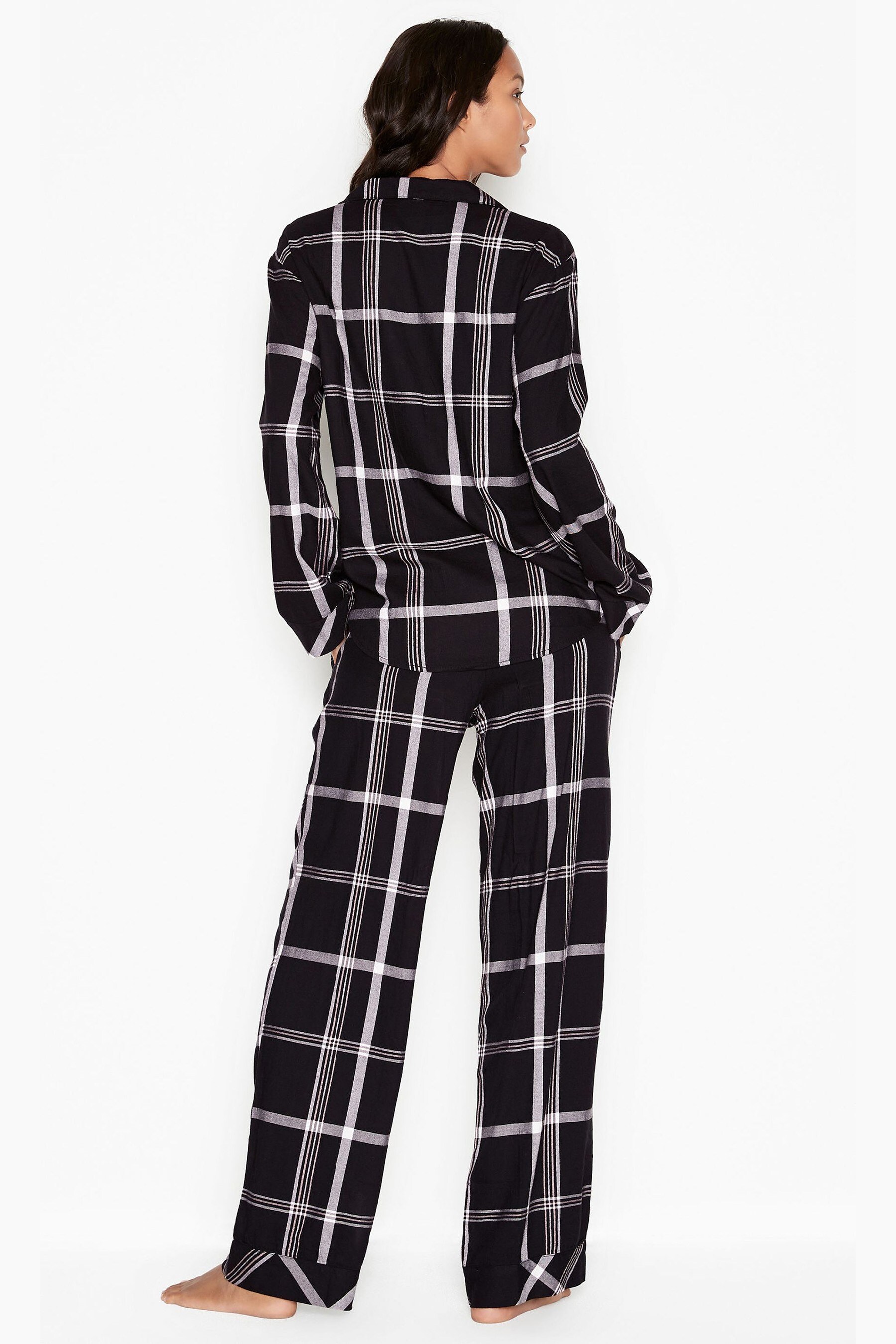 Buy Victoria’s Secret Cotton Flannel Long Pyjamas from the Victoria's