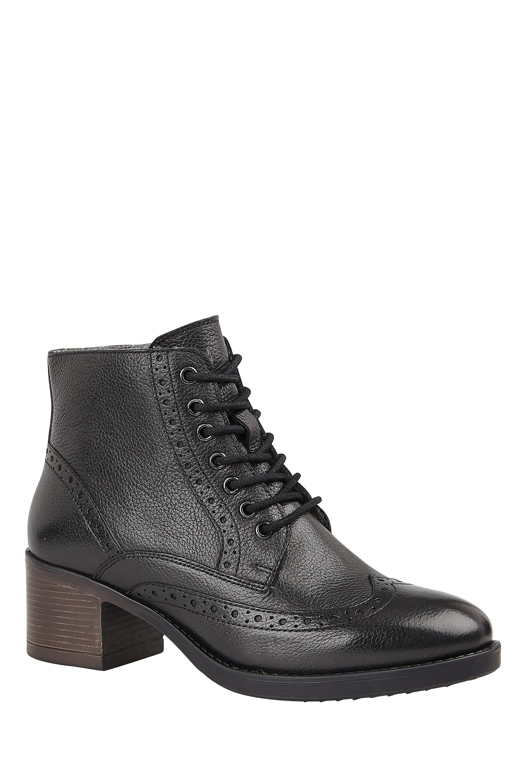 Buy Lotus Footwear Black Casual Ankle Boot from Next Luxembourg