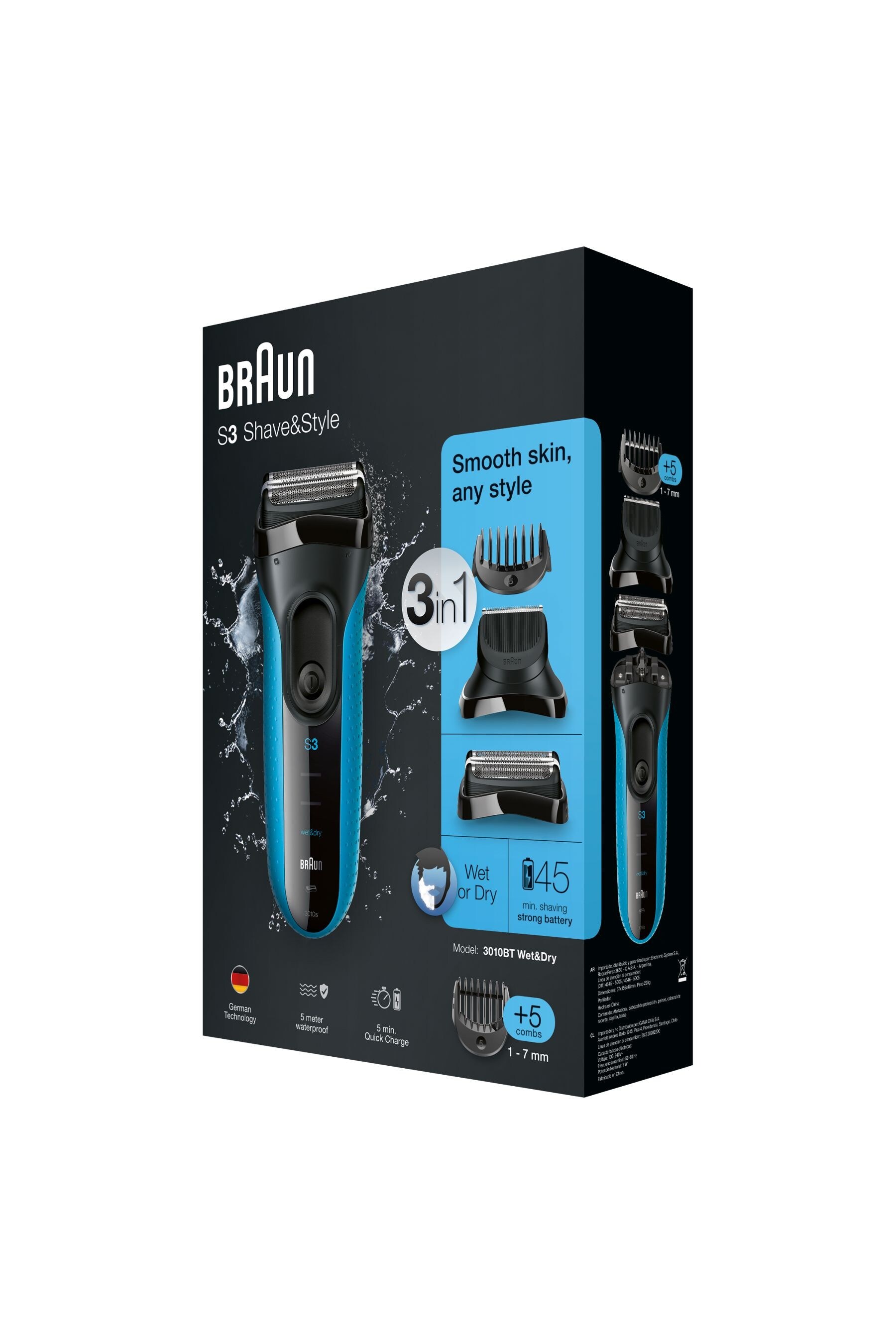 Buy Braun Series 3 3010BT Shaver from the Next UK online shop