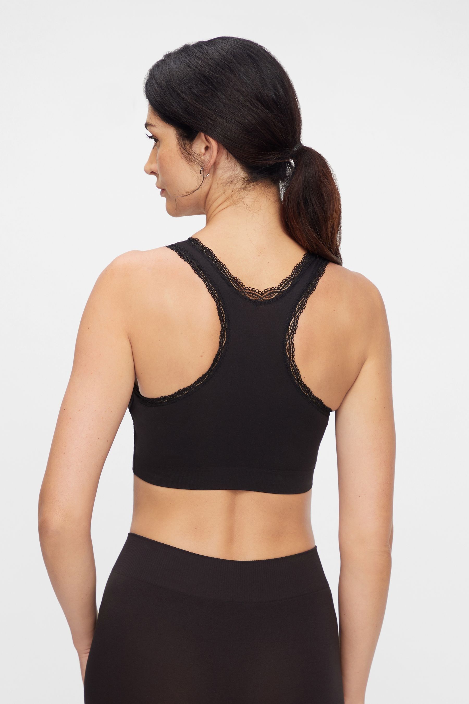 Buy Mamalicious Black Maternity Nursing Comfort Wrap Bra from the Next