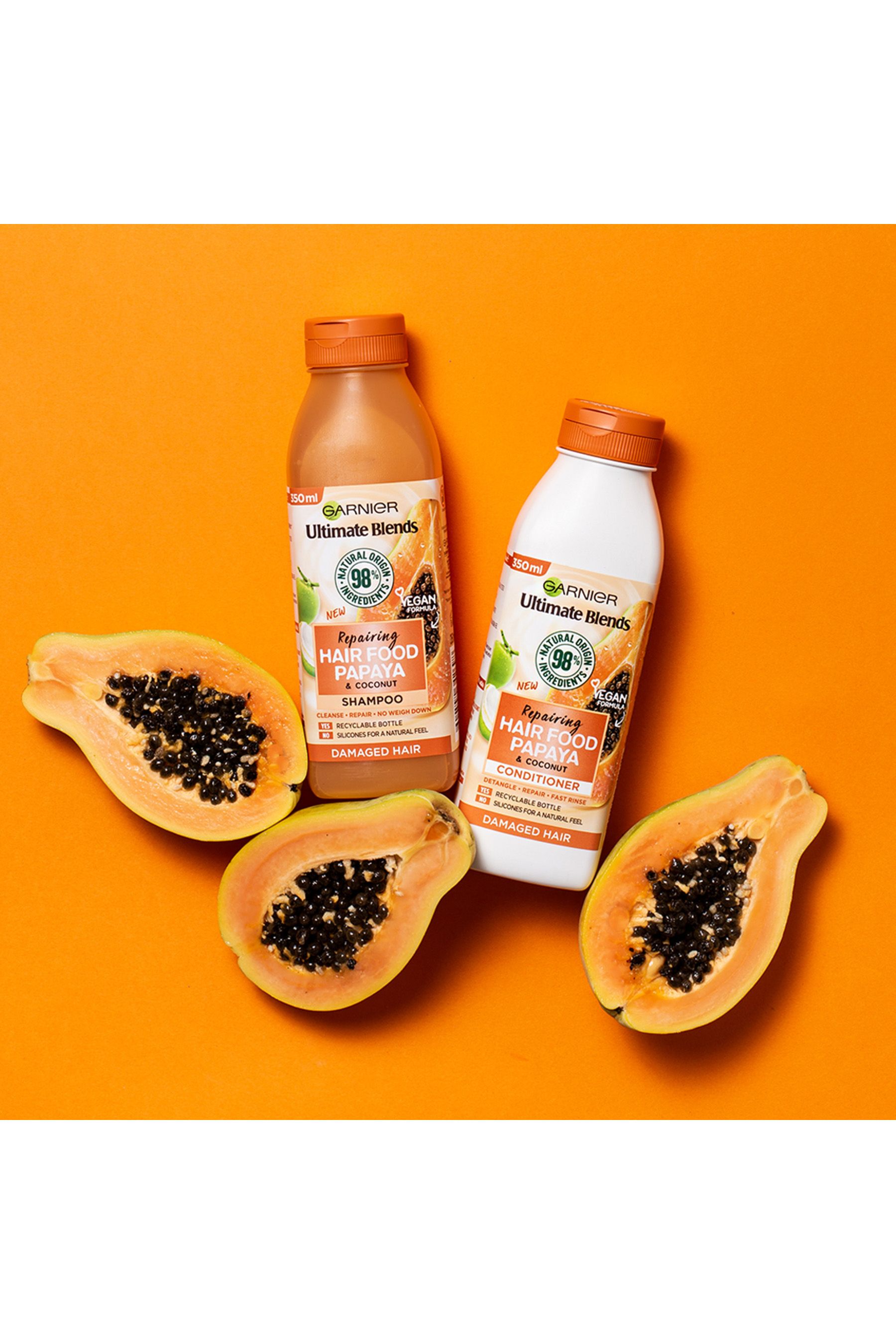 Buy Garnier Ultimate Blends Repairing Hair Food Papaya Conditioner For