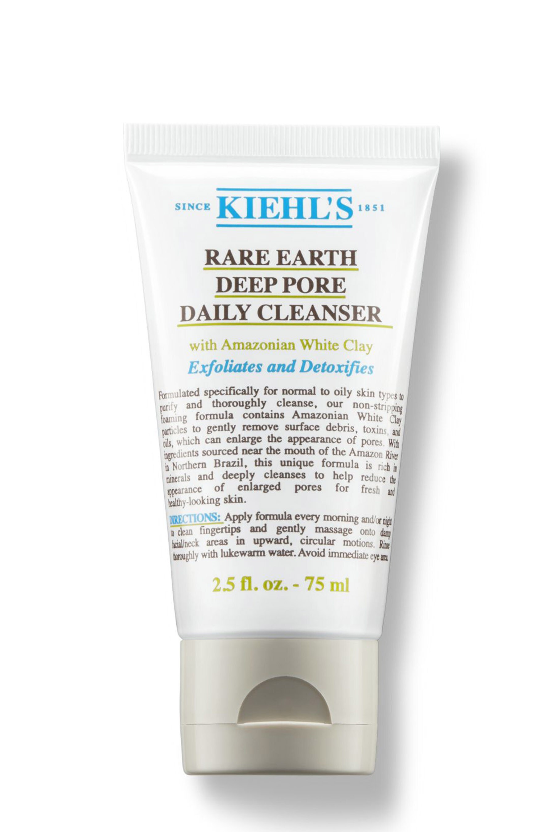 Buy Kiehl's Rare Earth Deep Pore Daily Cleanser 75ml from the Next UK