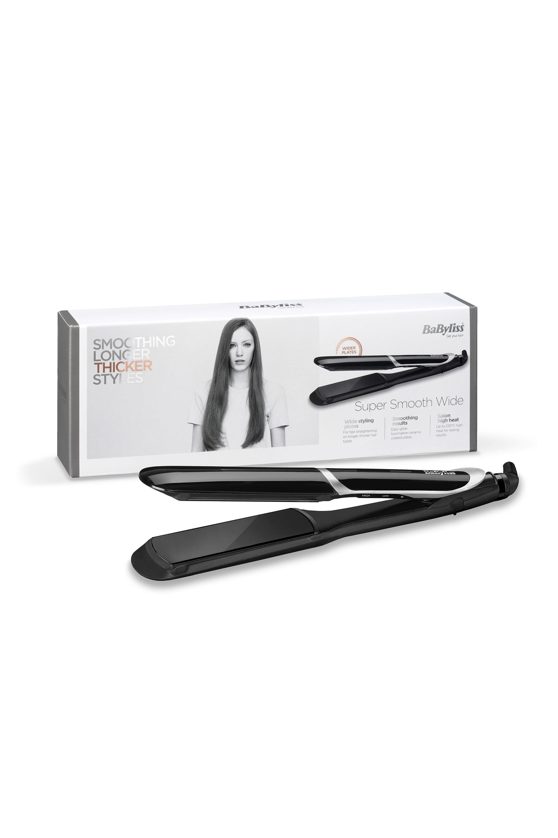 Babyliss wide hair straighteners clearance