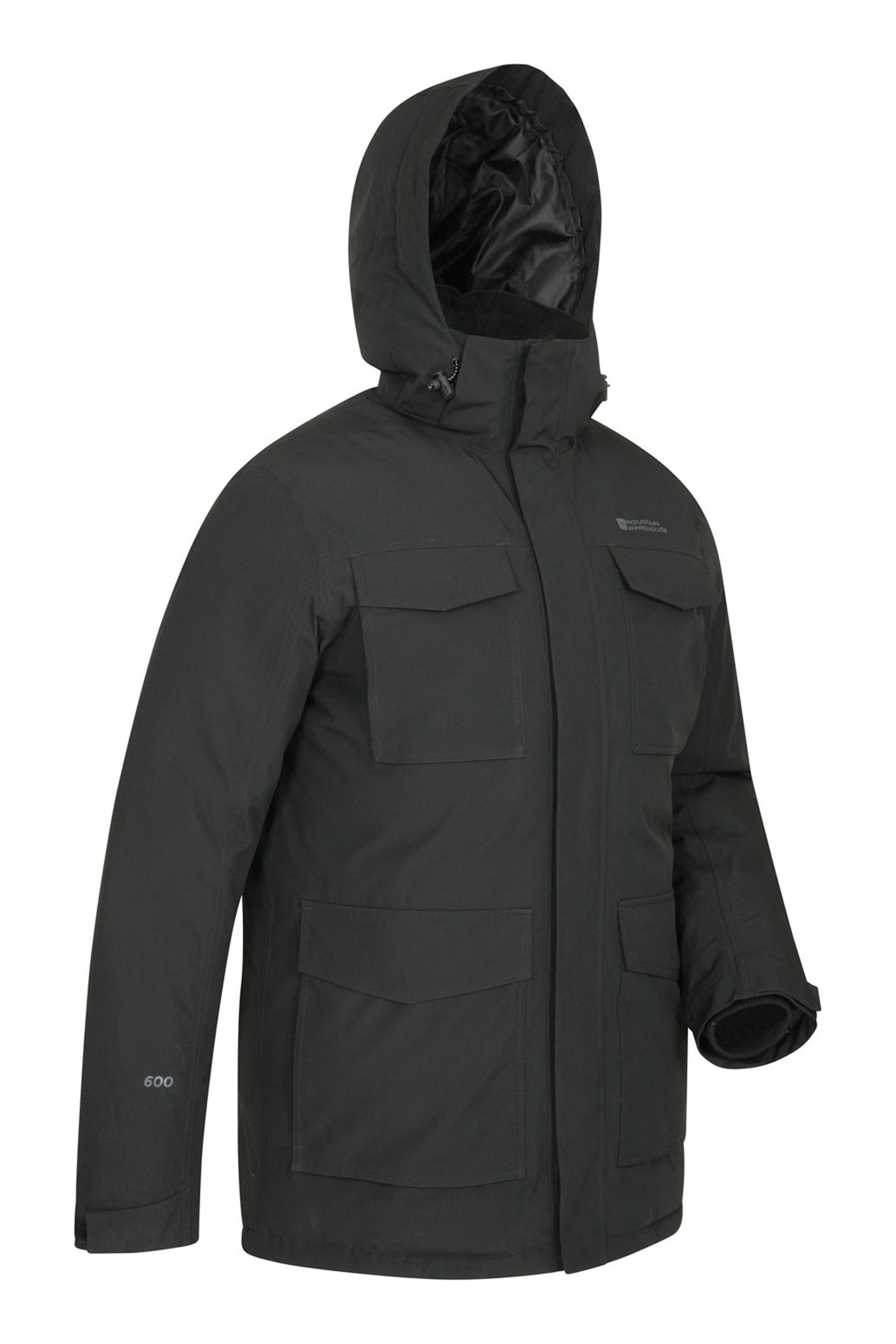 Buy Mountain Warehouse Black Concord Waterproof Extreme Mens Down Long
