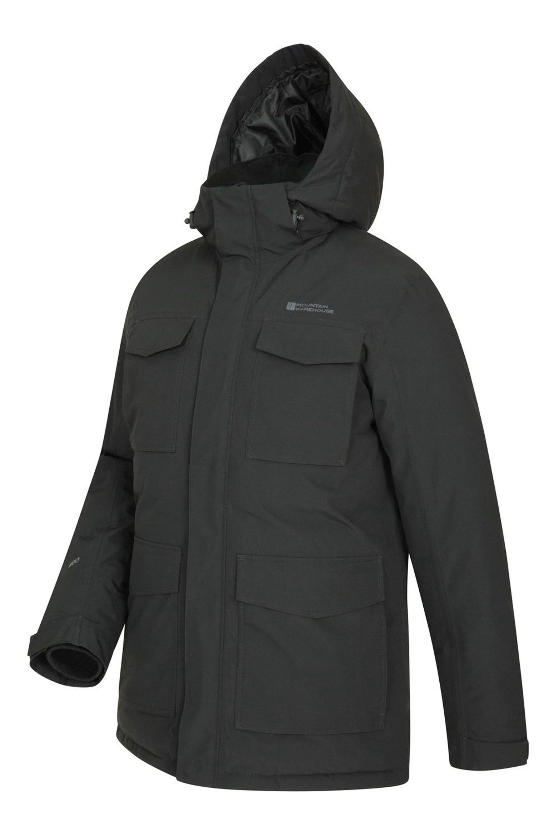 Buy Mountain Warehouse Black Concord Waterproof Extreme Mens Down Long