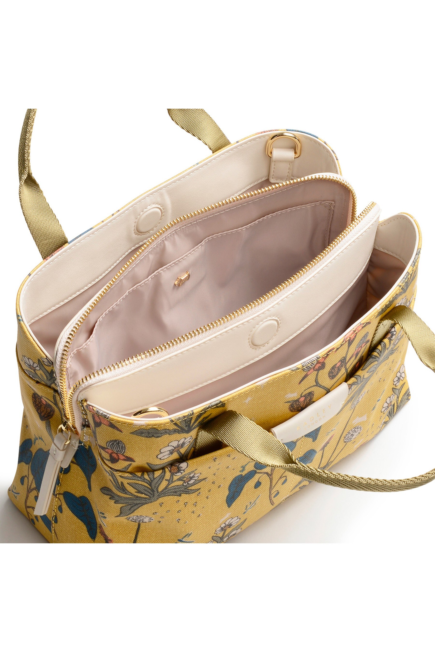 Buy Radley London Maple Cross Folk Floral Medium Ziptop Multiway Bag