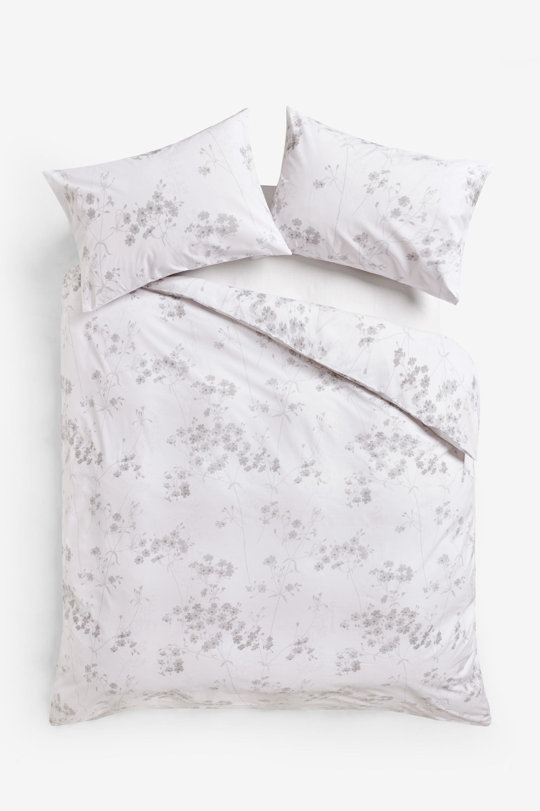 Buy 2 Pack Floral Sprig Duvet Cover and Pillowcase Set from Next Latvia