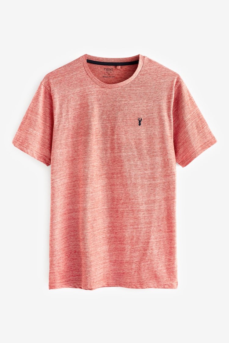 Coral Orange Single Stag Marl T-Shirt - Image 1 of 1