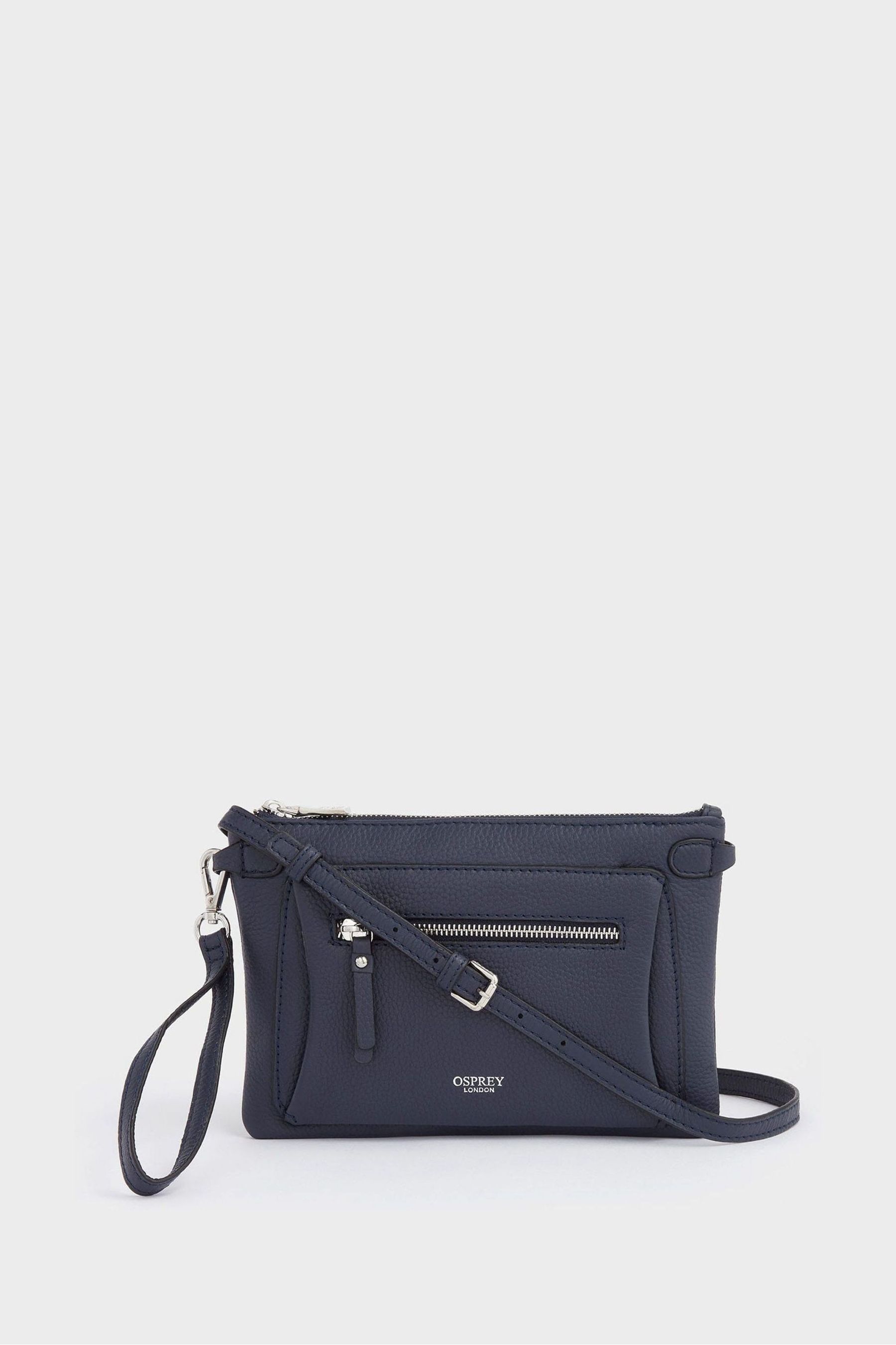 Buy Osprey London Ruby Leather CrossBody Clutch Bag from Next USA