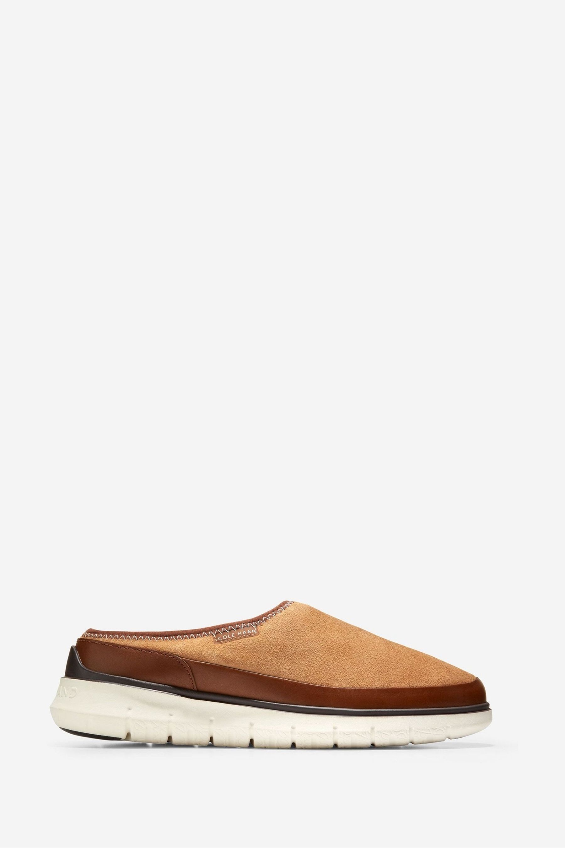 Buy Cole Haan Mens Cream Generation Zerogrand Dweller Slippers from the ...