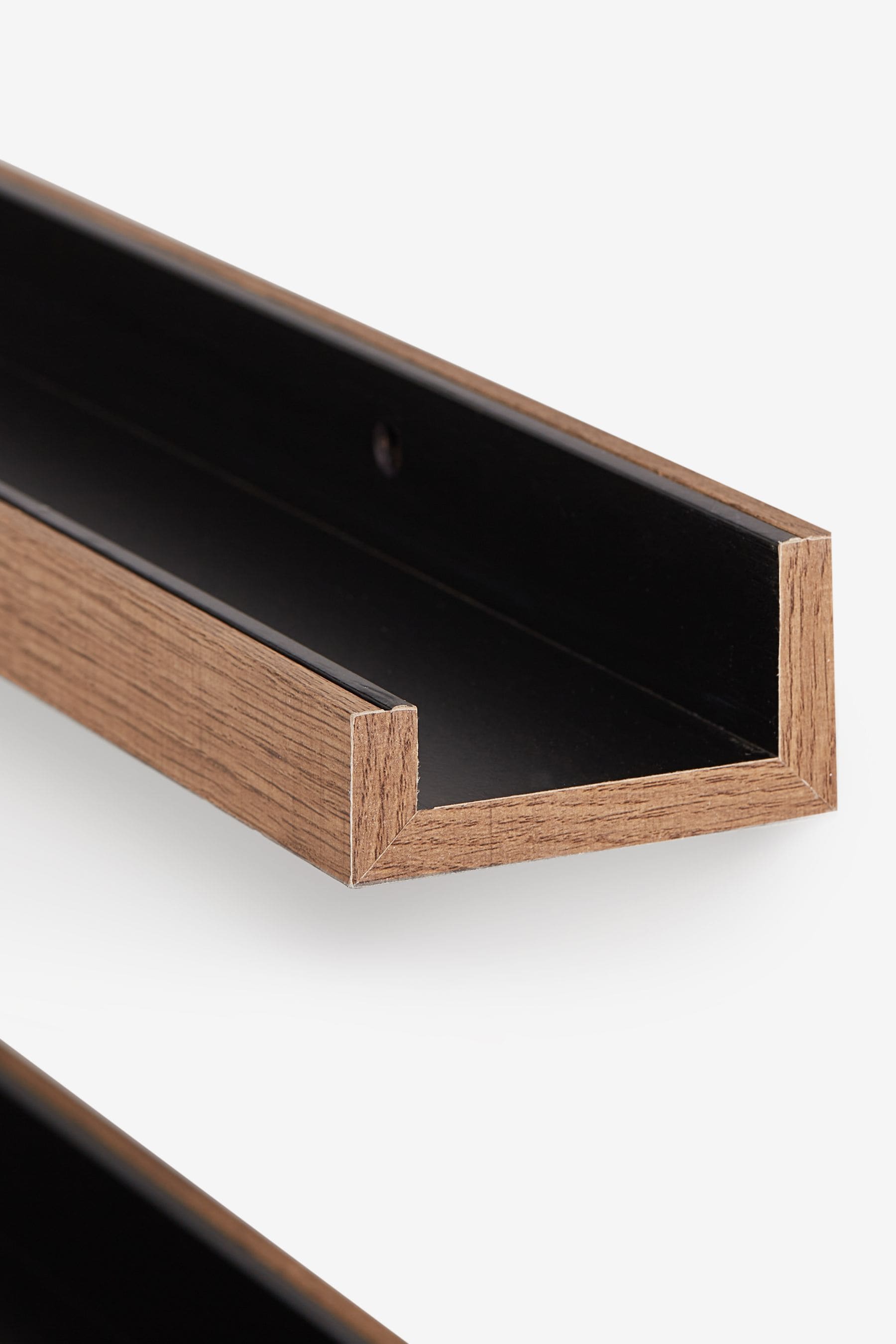 Buy Black Bronx Picture Ledge Shelves from the Next UK online shop