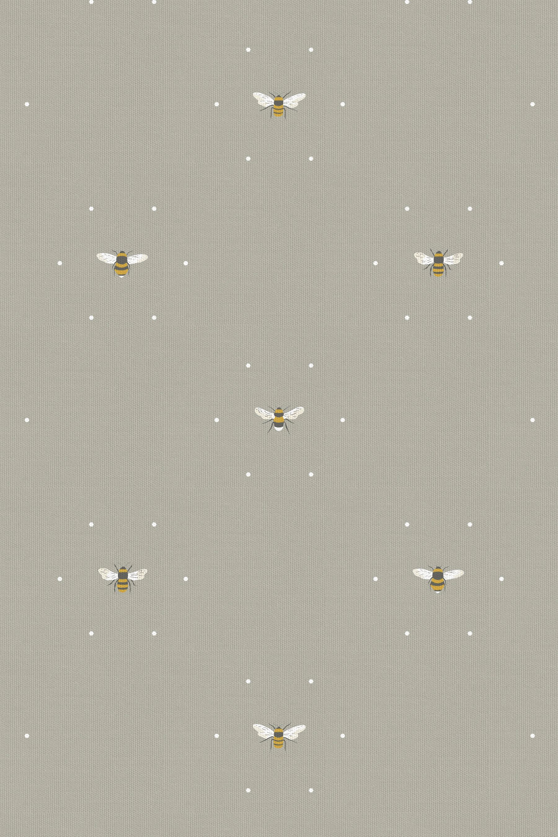 Buy Sophie Allport Natural Bee Made To Measure Roman Blind from the