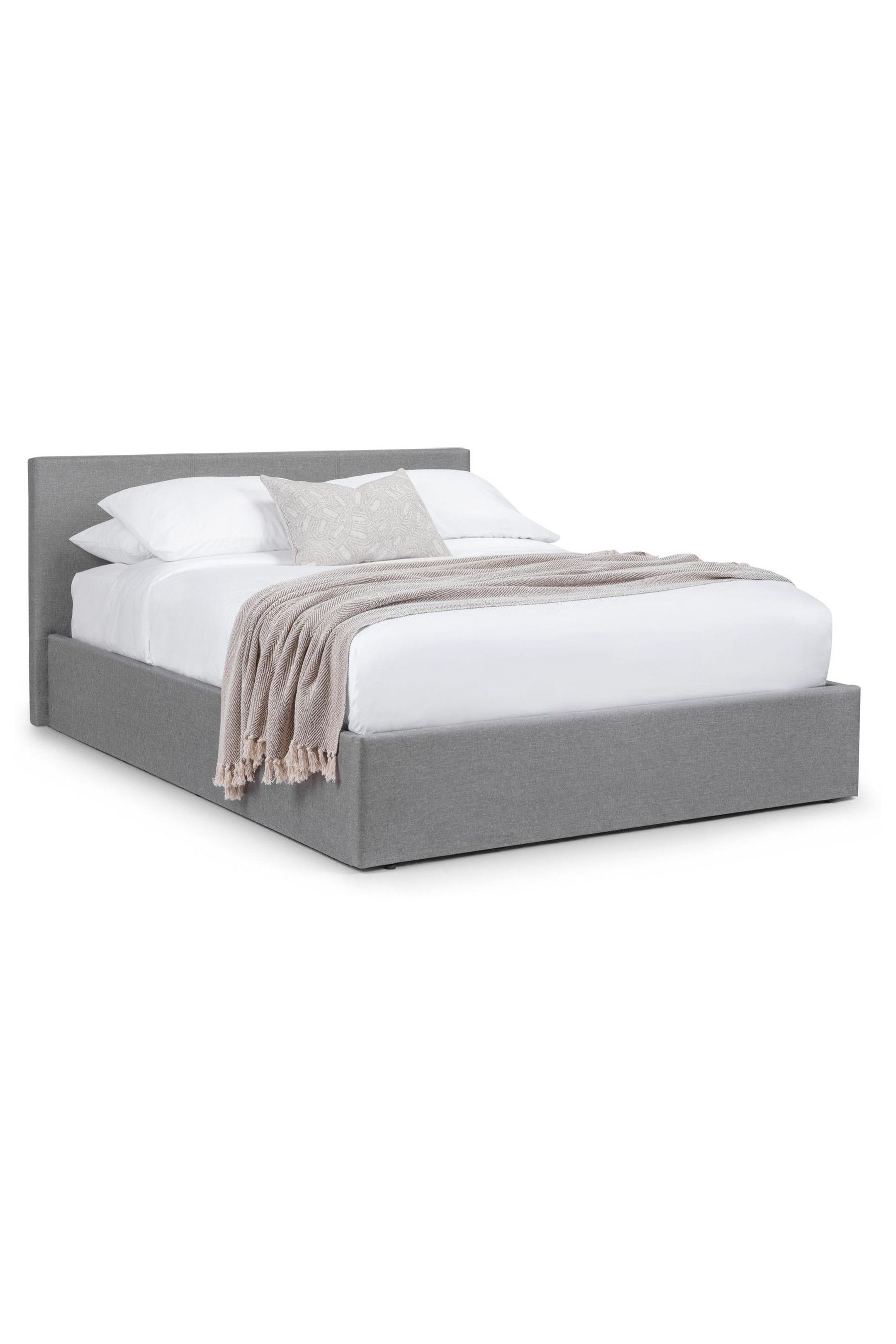 Buy Julian Bowen Rialto Double Bed Frame - Grey | Bed Frames - View #2