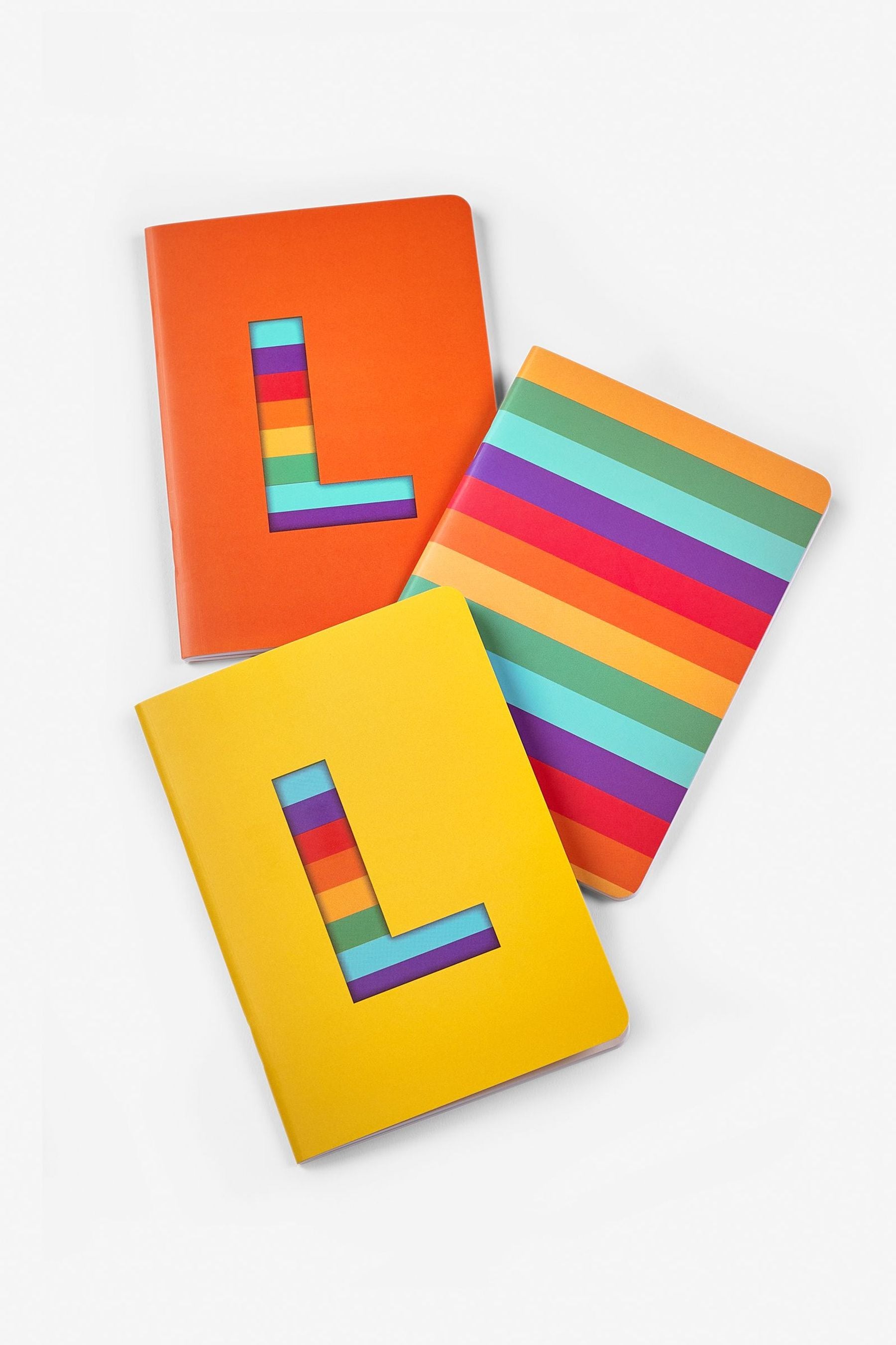 Buy Bright Set of 3 Monogram Brights A6 Notebooks from the Next UK ...