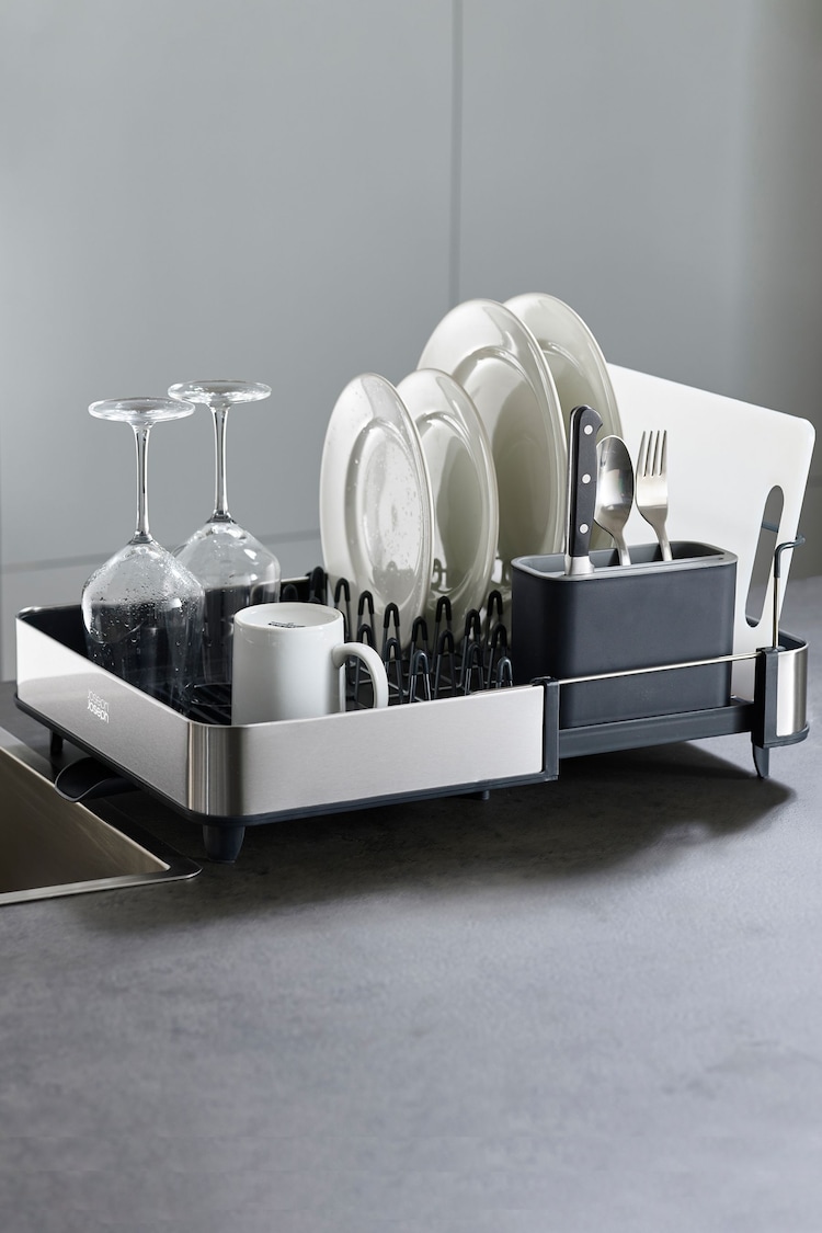 Joseph Joseph Silver Rethink Your Sink 2 Piece Sink Organisation Set - Image 1 of 1