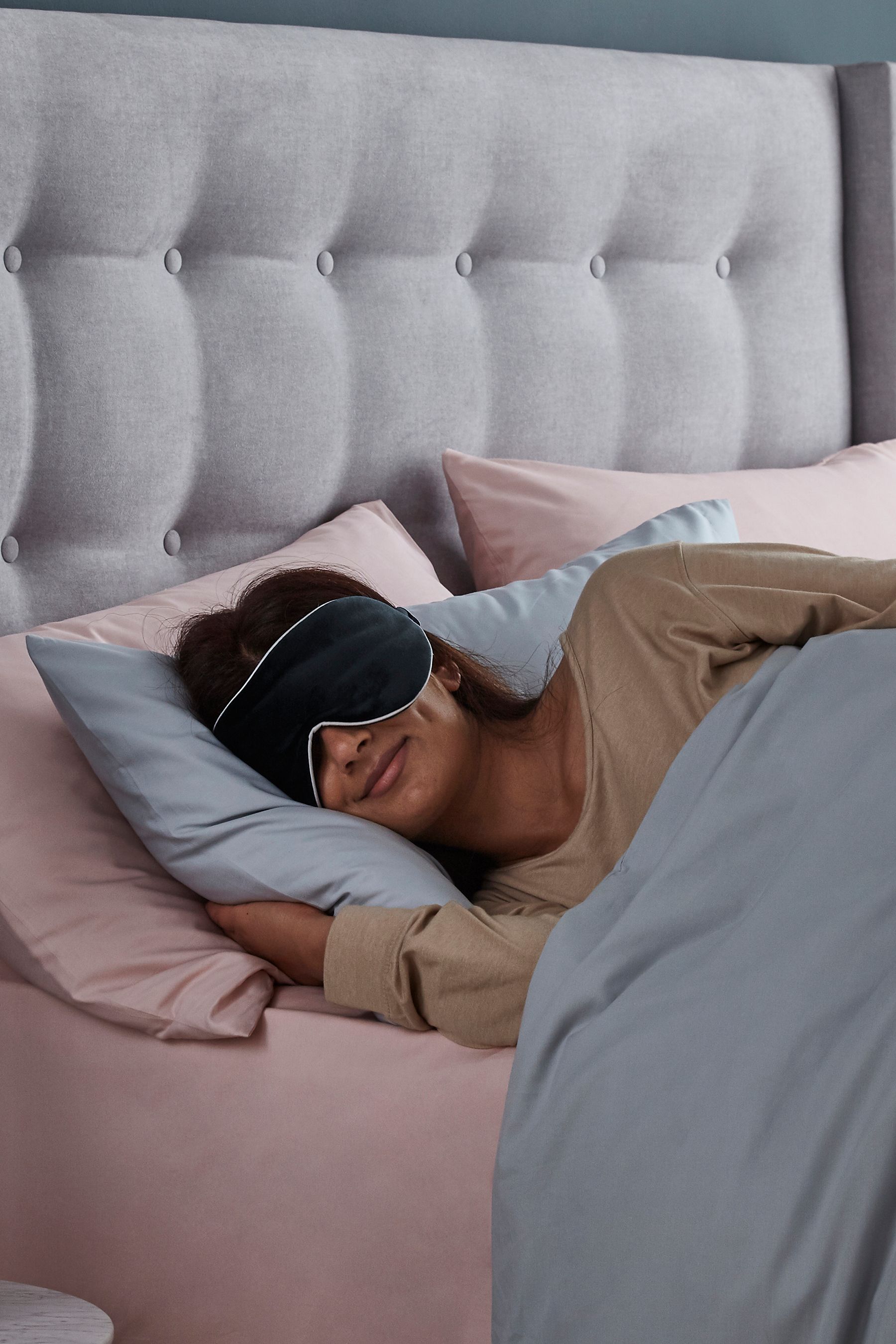 Buy Silentnight Grey Wellbeing Weighted Eye Mask from the Next UK