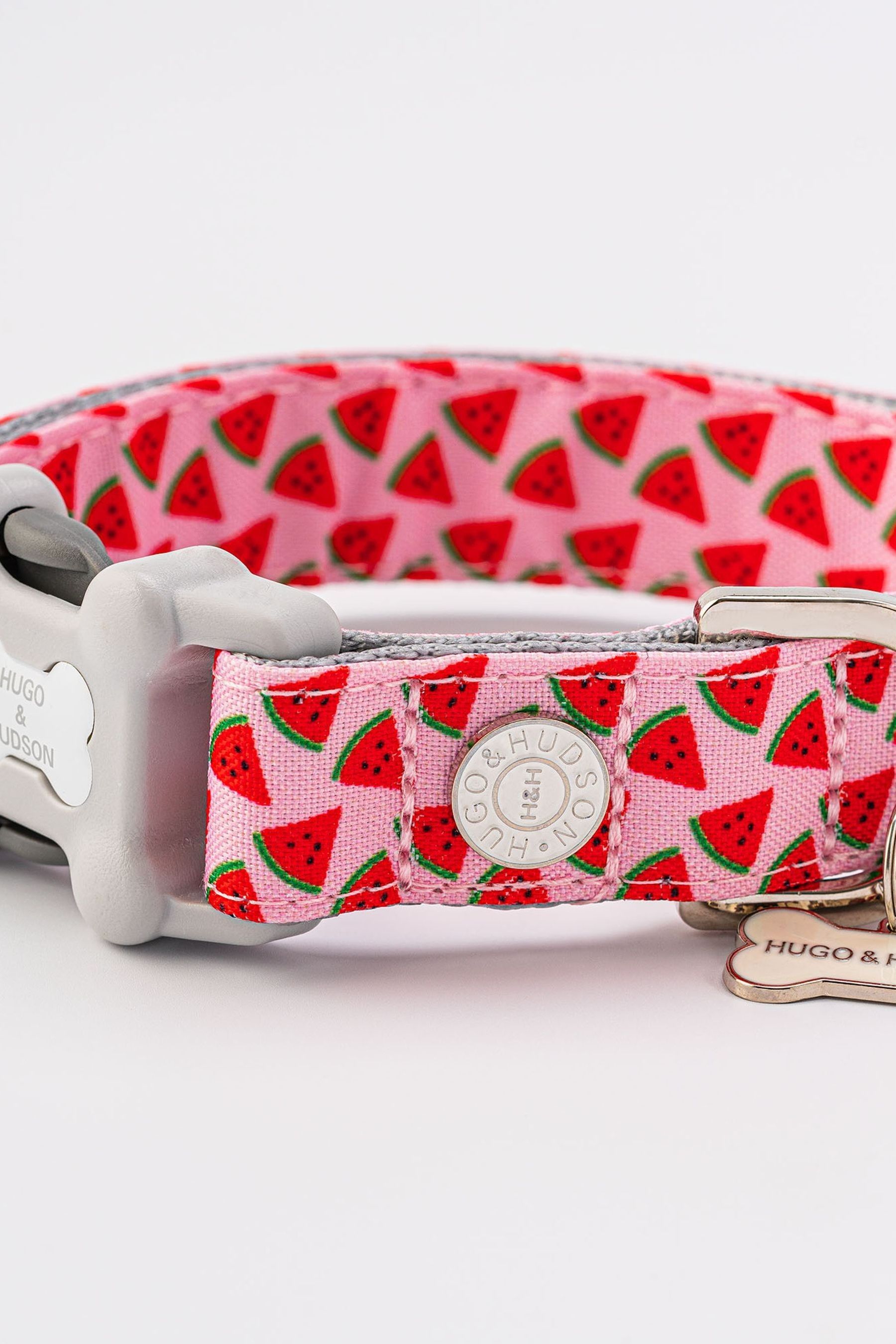Buy Hugo & Hudson Pink Hugo & Hudson Pink Watermelon Dog Collar from