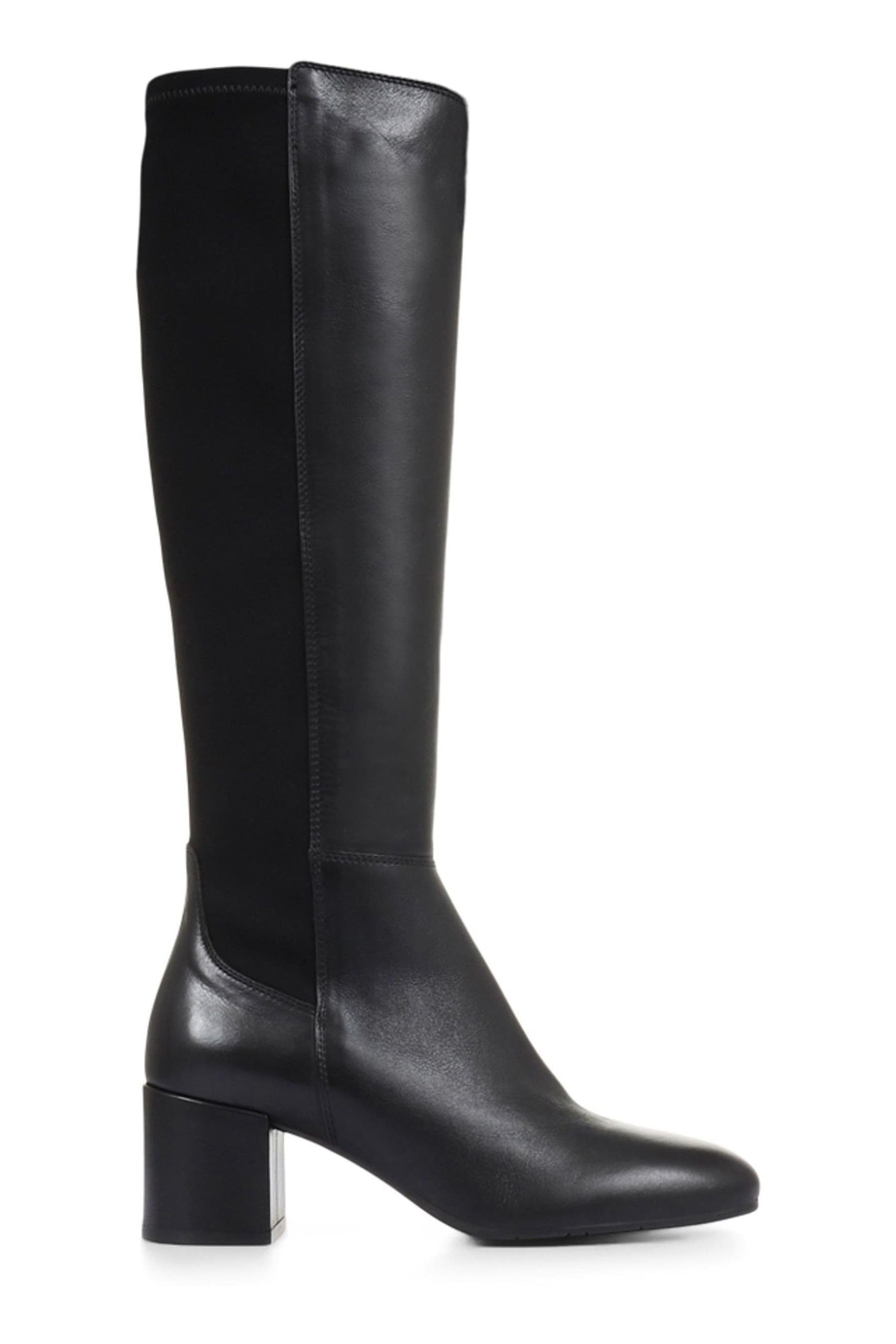 Buy Jones Bootmaker Women's Black Bari Leather Knee-Boots from the Next ...