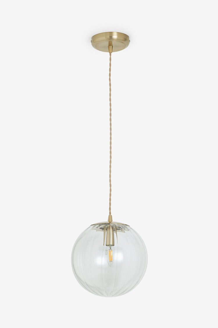 Brass Bourton Pendant Ceiling Light - Image 1 of 1
