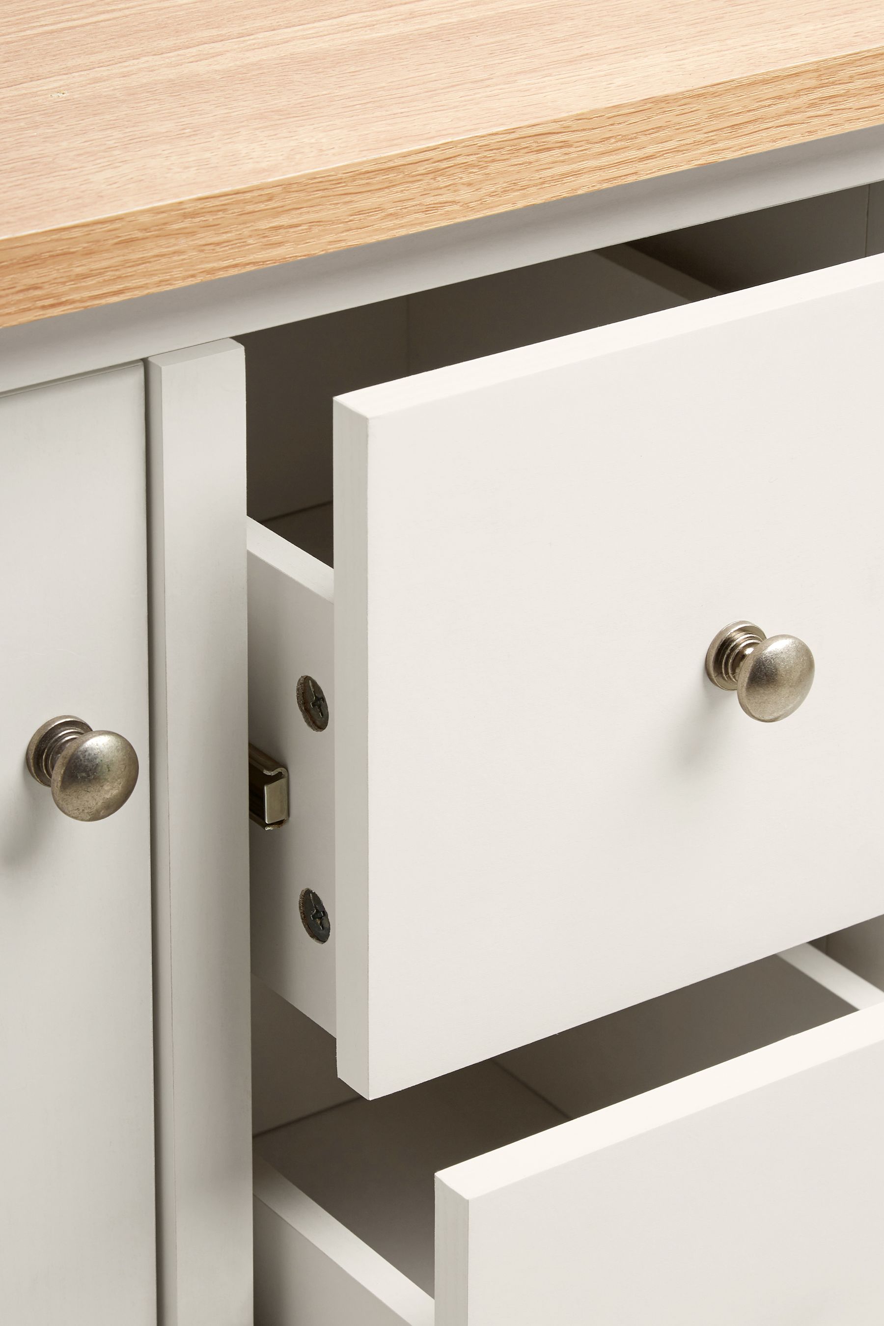 Buy Cream Malvern Oak Effect Small Sideboard from Next Ireland