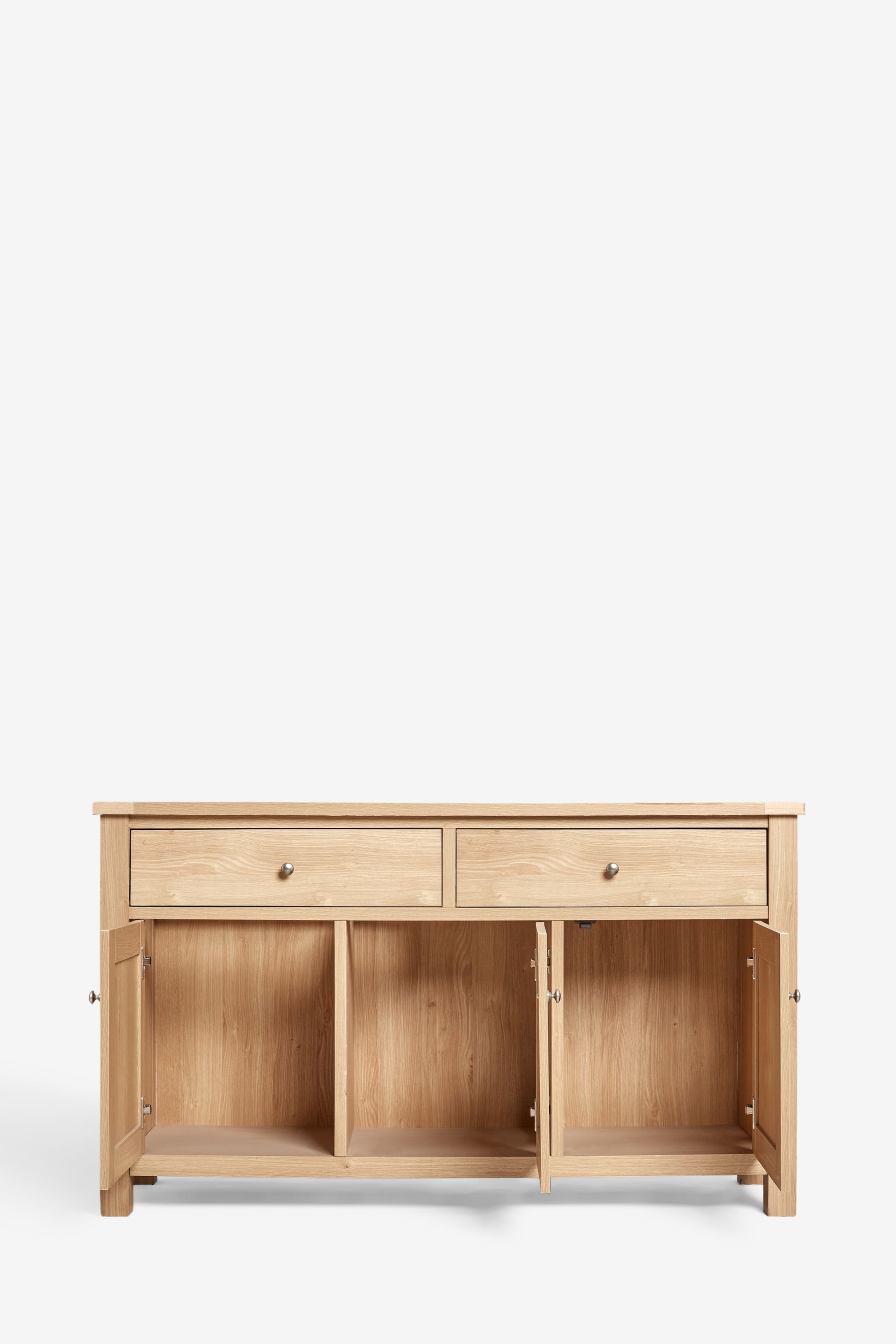 Buy Natural Malvern Oak Effect Large Sideboard from the Next UK online shop