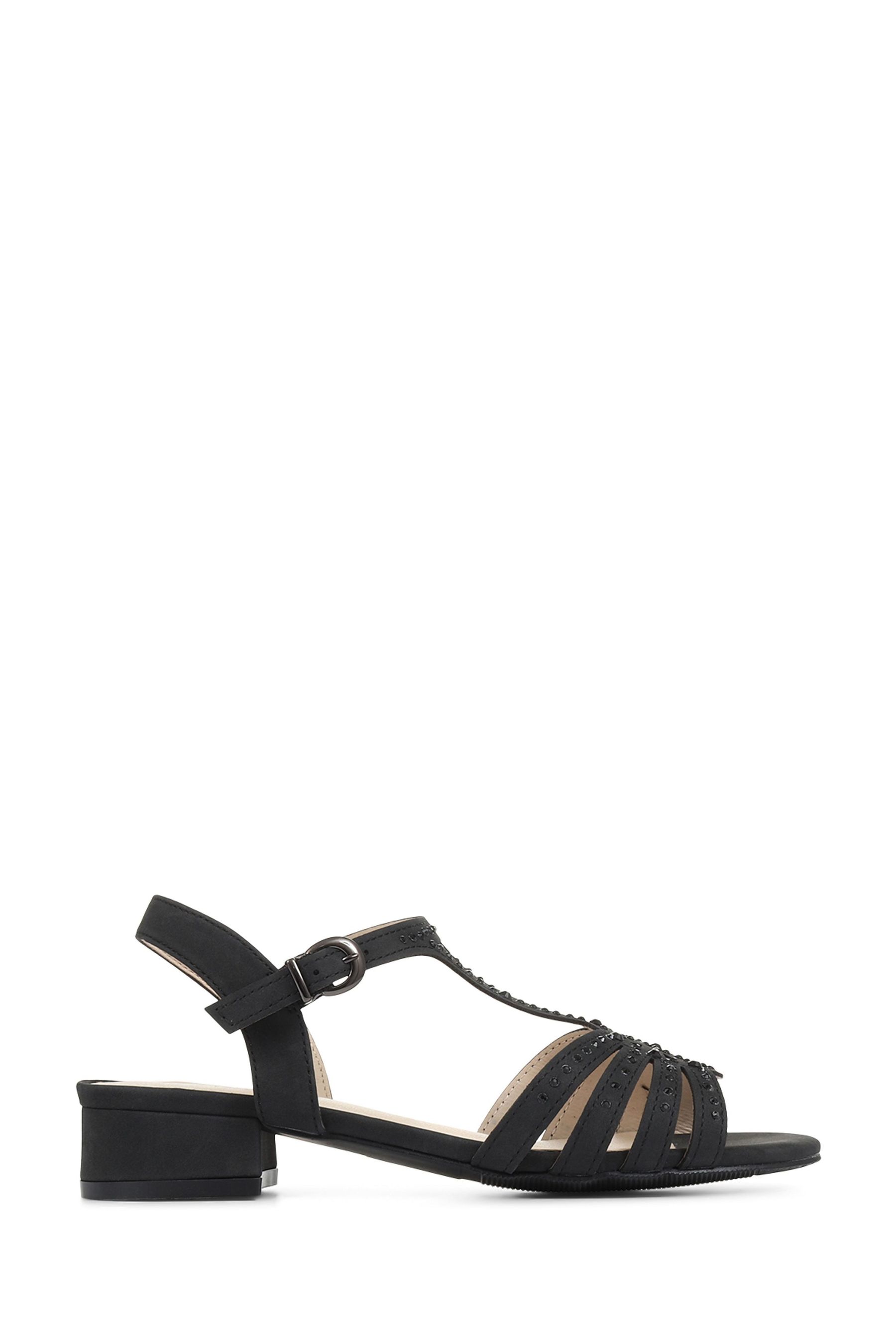 Buy Pavers Black T-Bar Sandals from the Next UK online shop