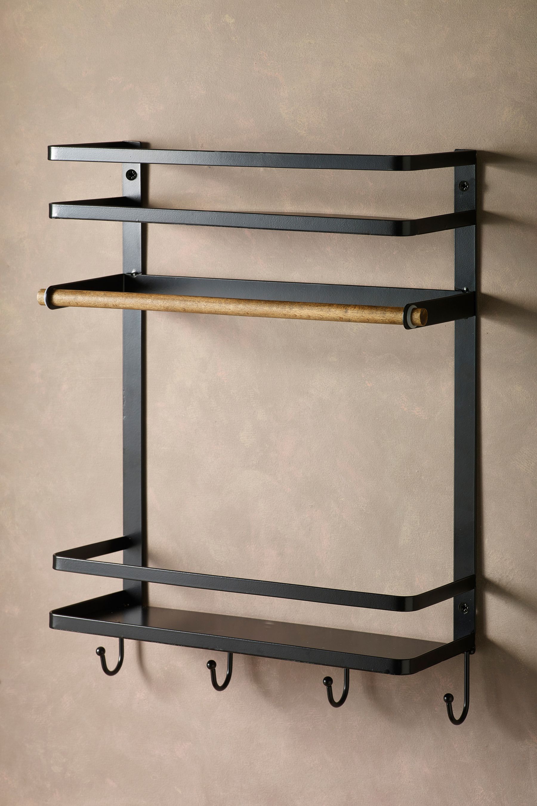 Buy Black Bronx Kitchen Wall Storage from Next Ireland