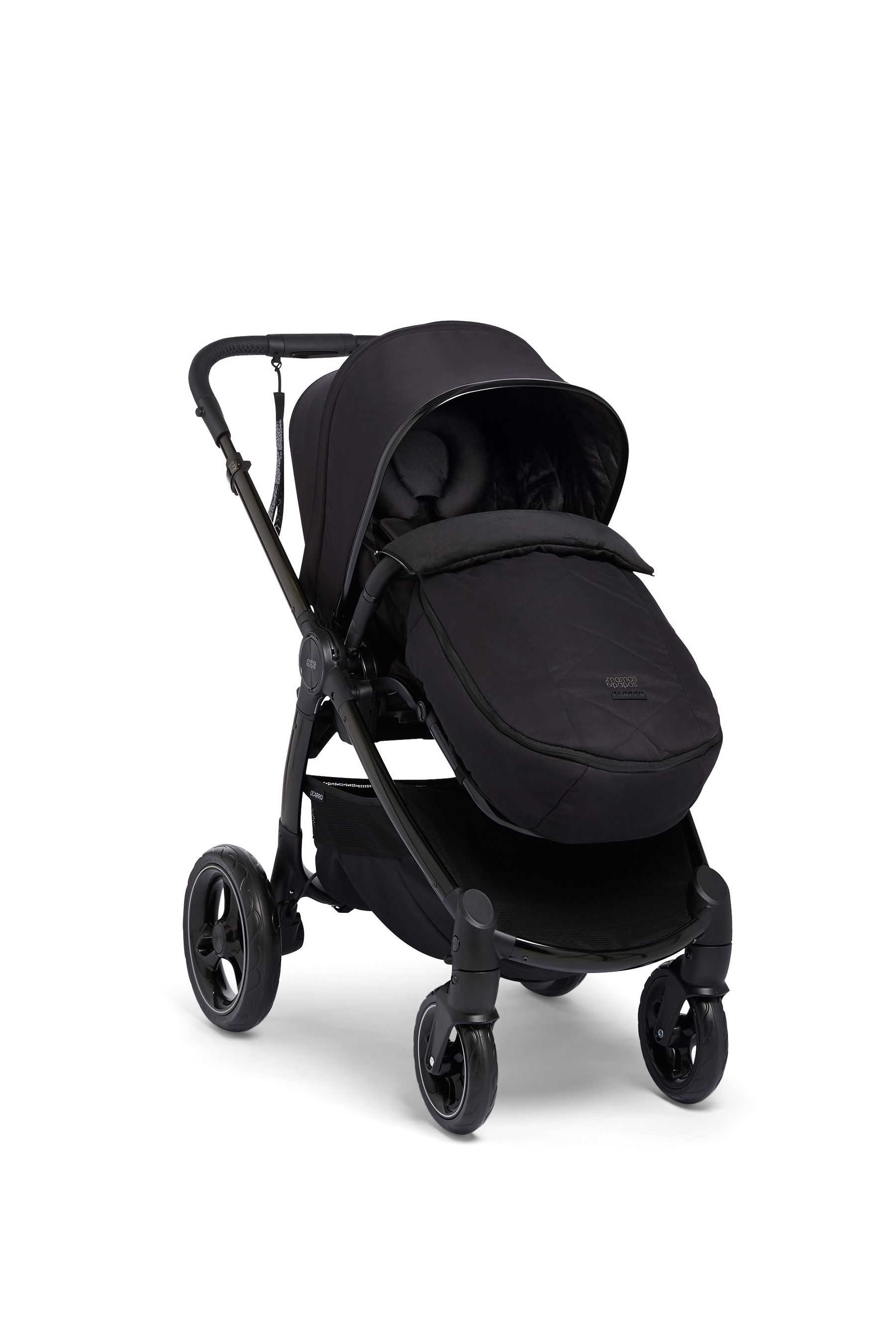 Buy Mamas & Papas Black Ocarro Carbon Black Footmuff from Next Ireland