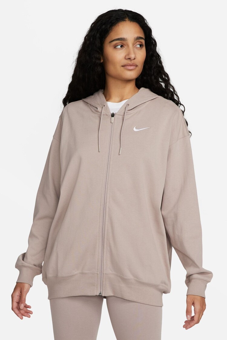 Nike Neutral Mini Swoosh Full Zip Hoodie - Image 1 of 1