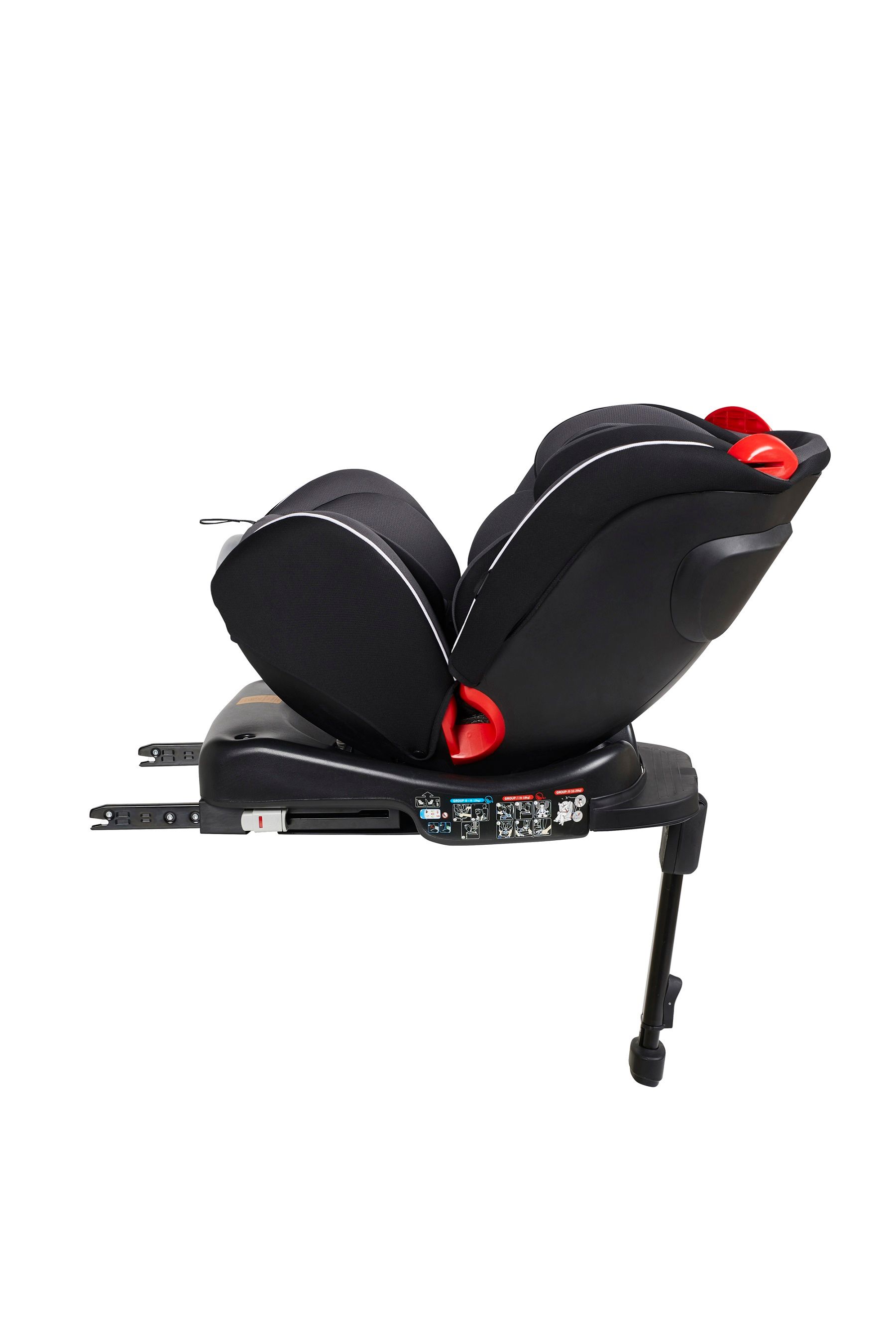 Buy Ickle Bubba Grey Radius Group 360 Spin Isofix Car Seat from the