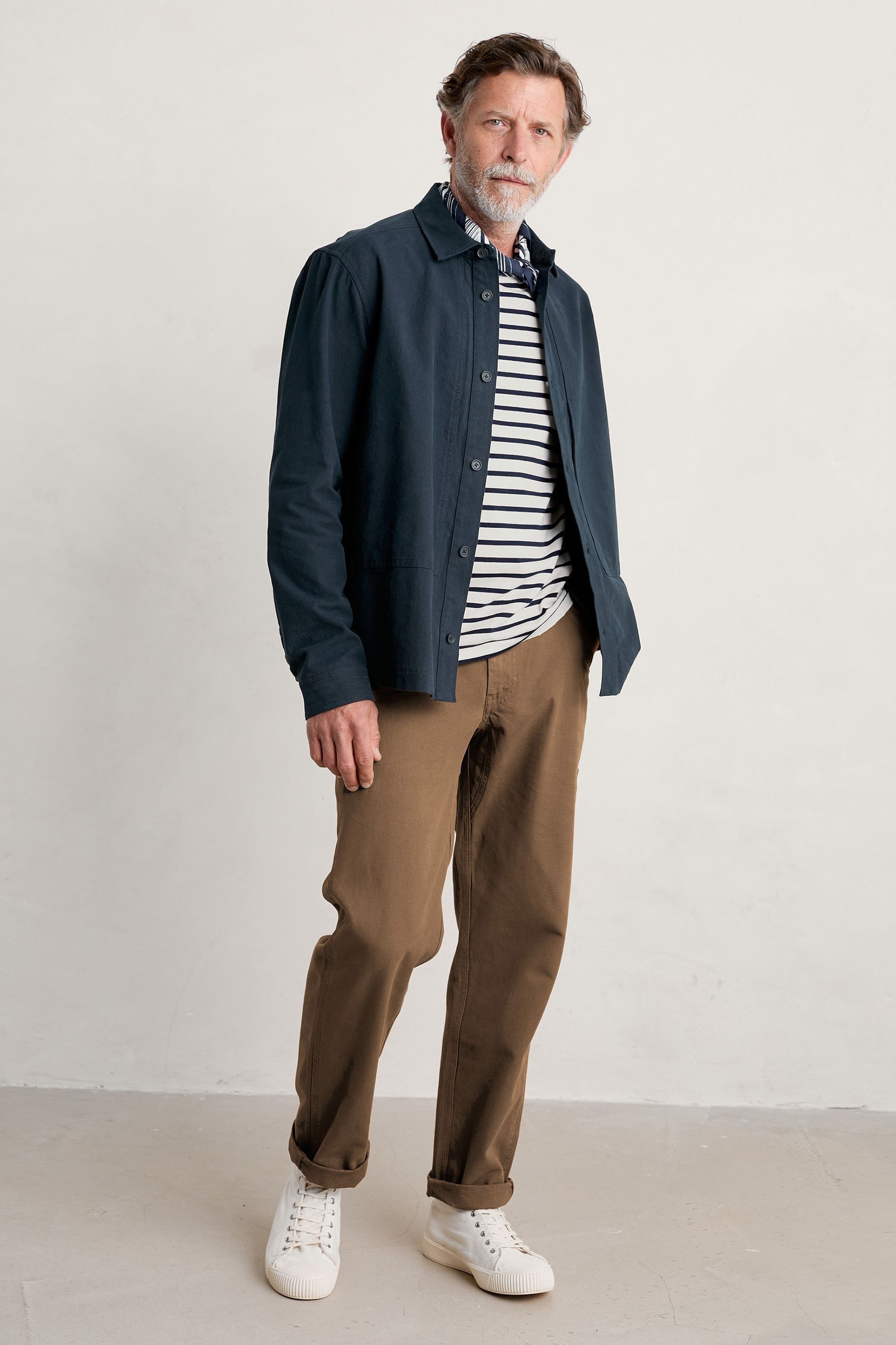 Buy Seasalt Cornwall Brown Leadsman Utility Trousers from Next Ireland