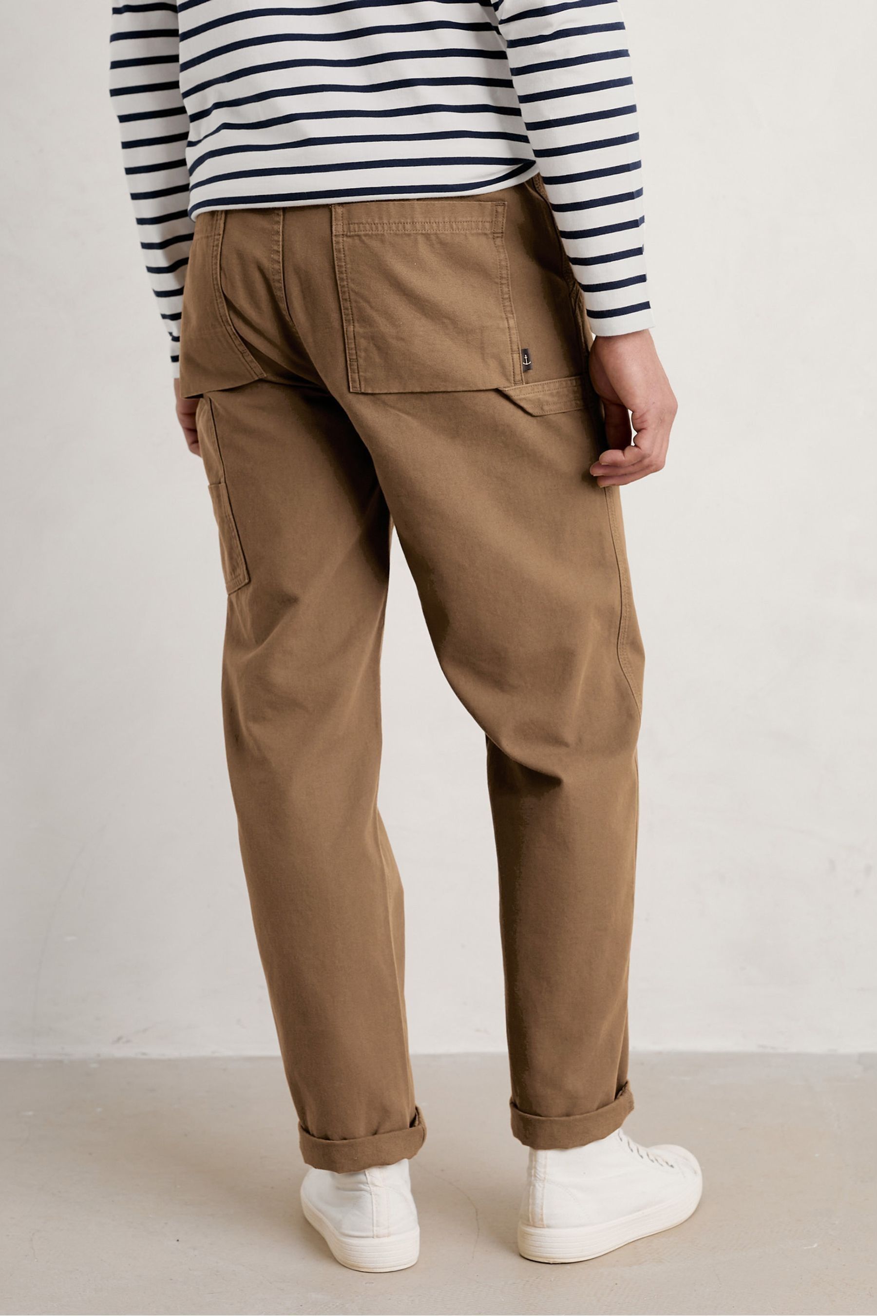 Buy Seasalt Cornwall Brown Leadsman Utility Trousers from Next Ireland