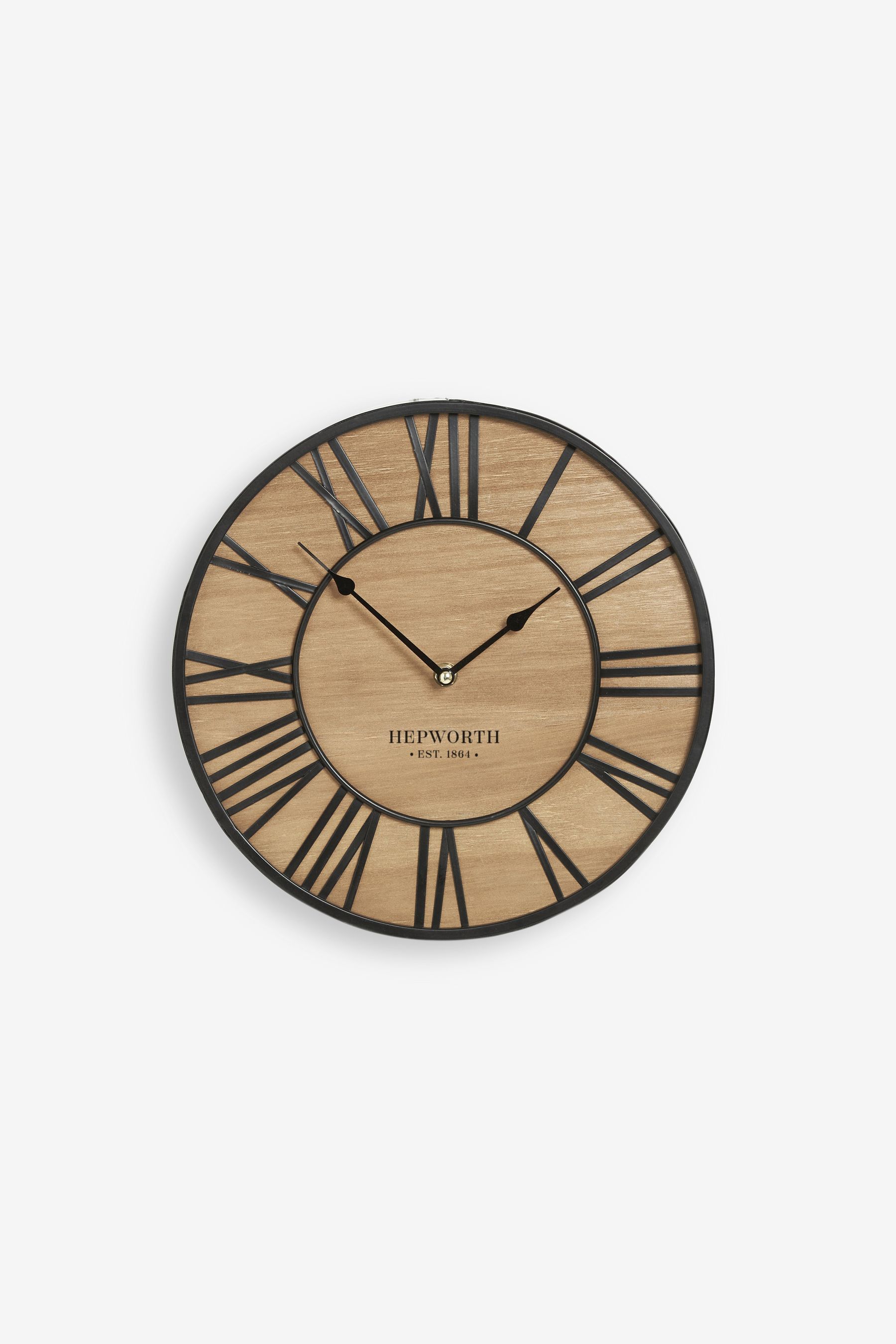 Buy Natural Bronx 30cm Wooden Small Wall Clock from the Next UK online shop